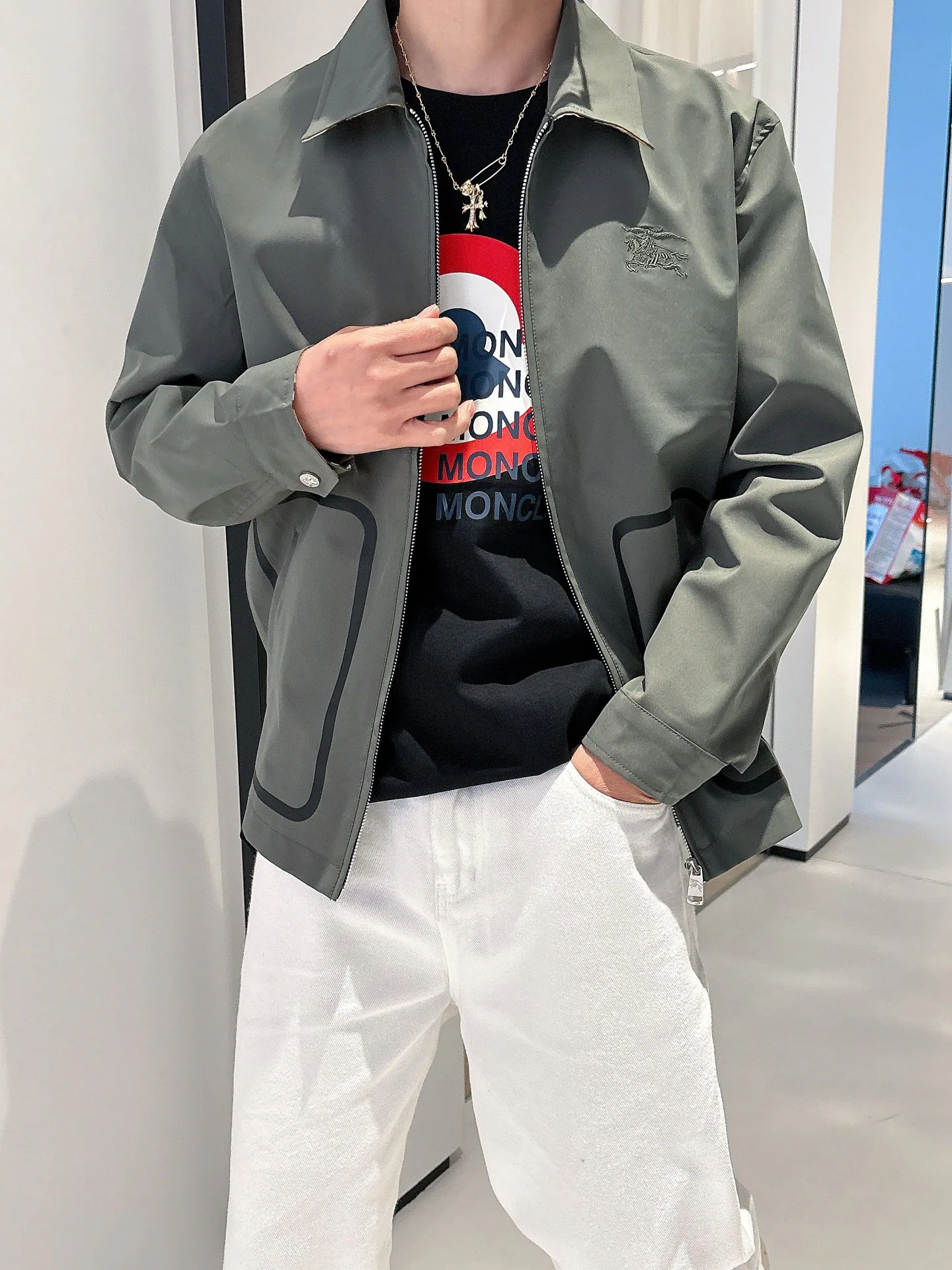 Куртки И Пуховики Мужские Burberry 18241178