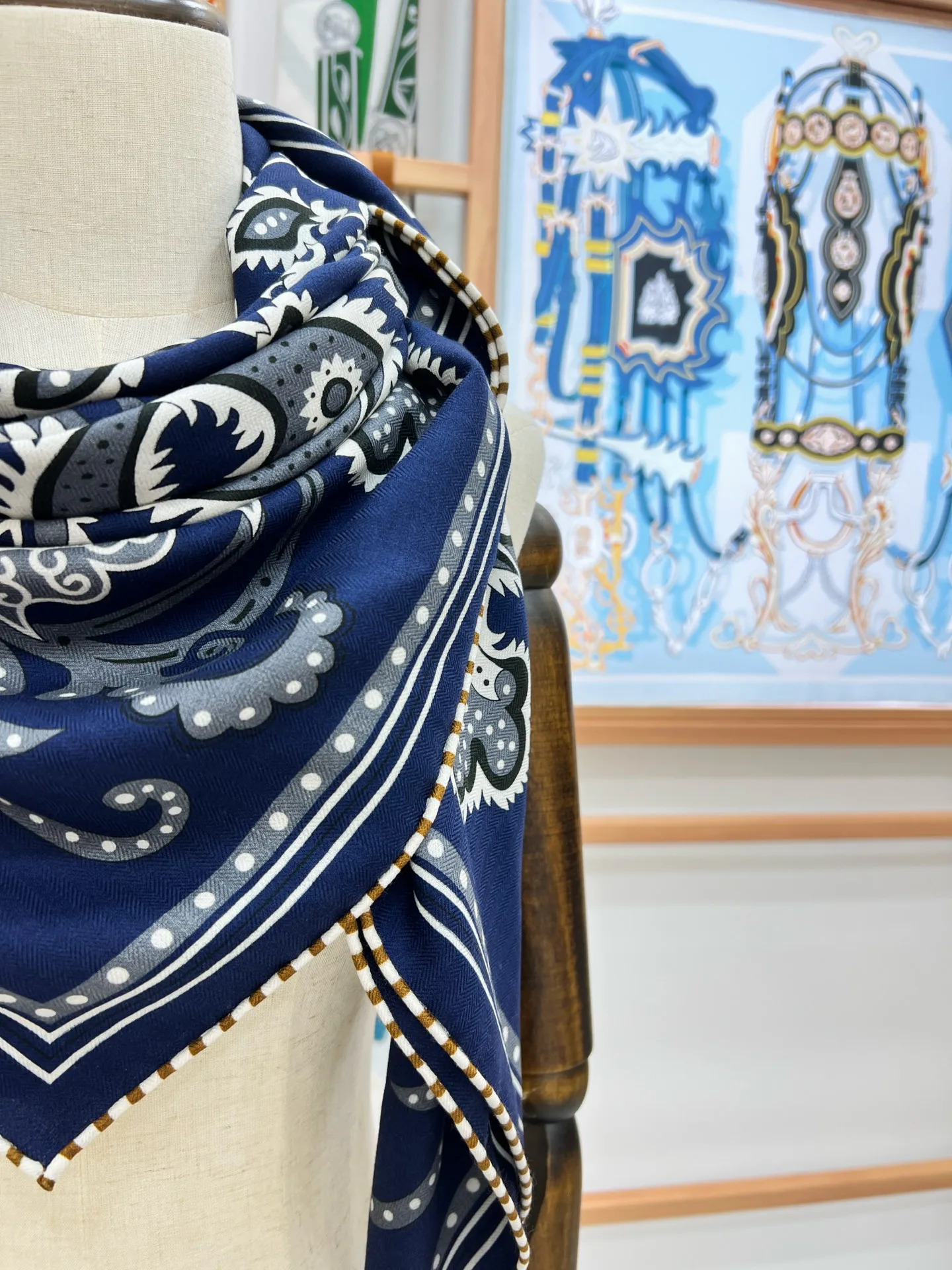 Платки Hermes 18627181