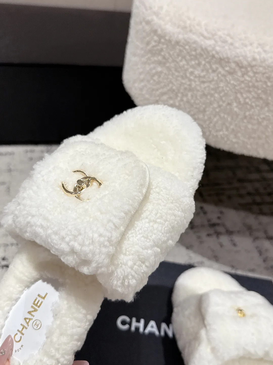 Тапочки Женские Chanel 91187