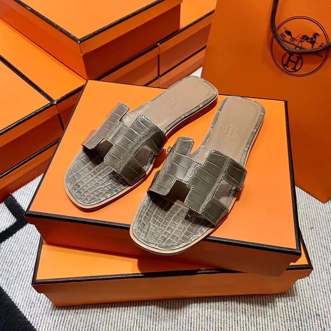 Шлепанцы Женские Hermes 4340615