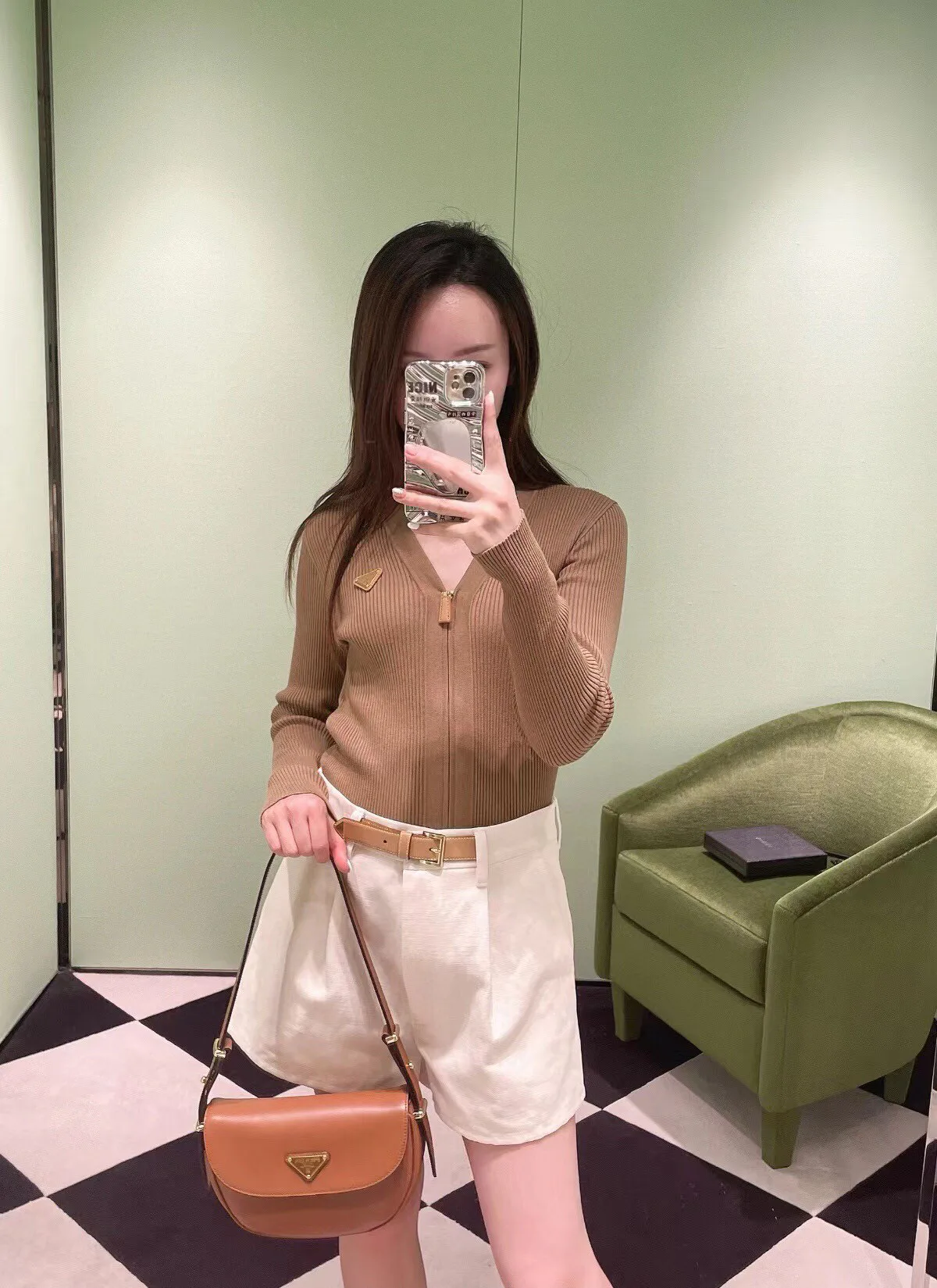 Шорты Женские Prada 2237830