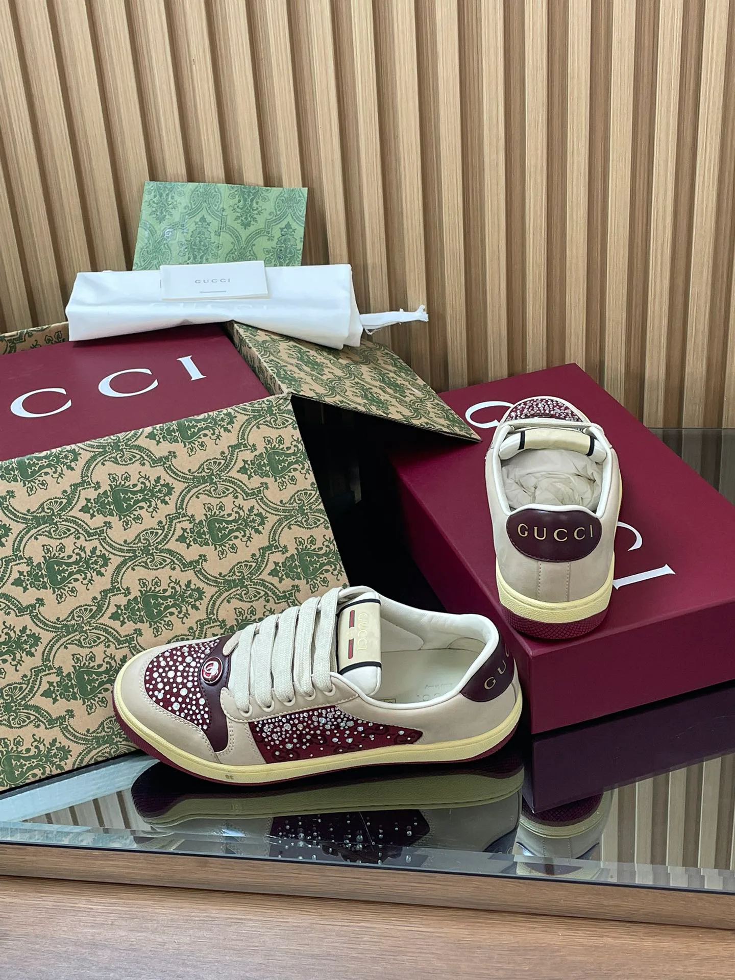 Кроссовки Женские Gucci 451038