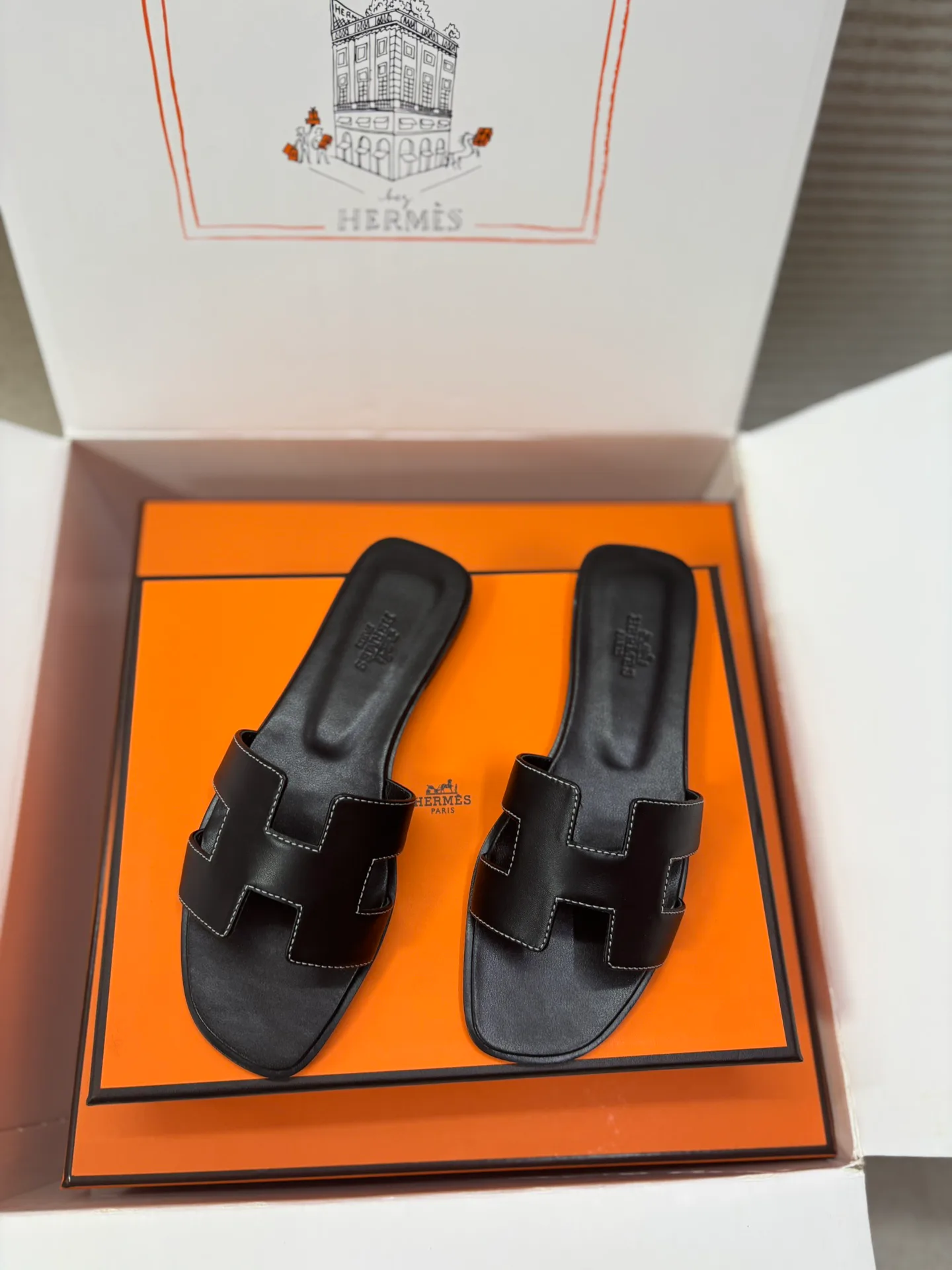 Шлепанцы Женские Hermes 190746