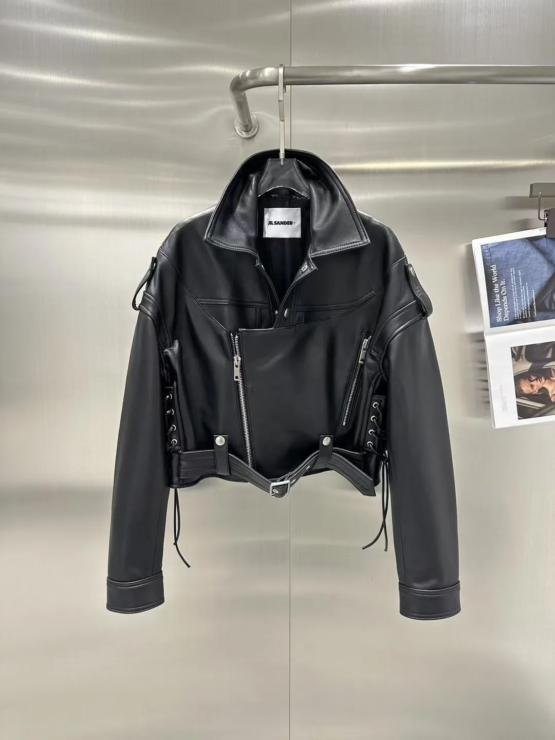 Кожаные Куртки И Дублёнки Женские Jil Sander 12778617