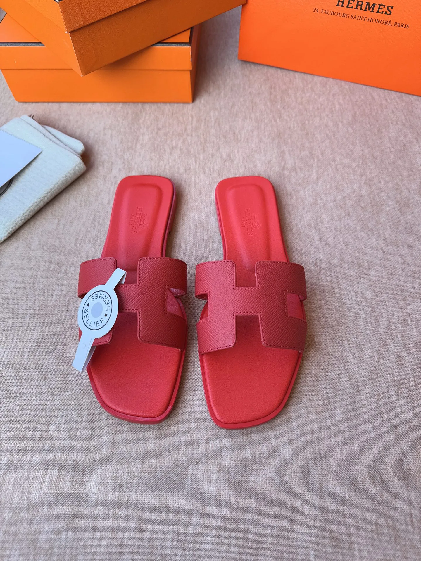 Шлепанцы Женские Hermes 12743078