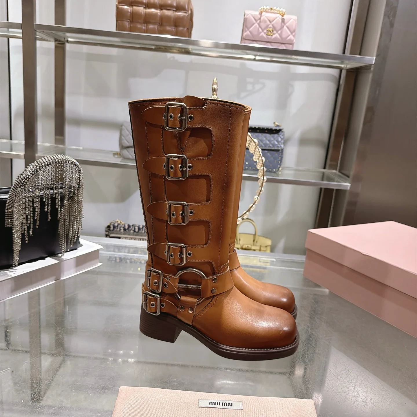 Сапоги Женские Miu Miu 18025419