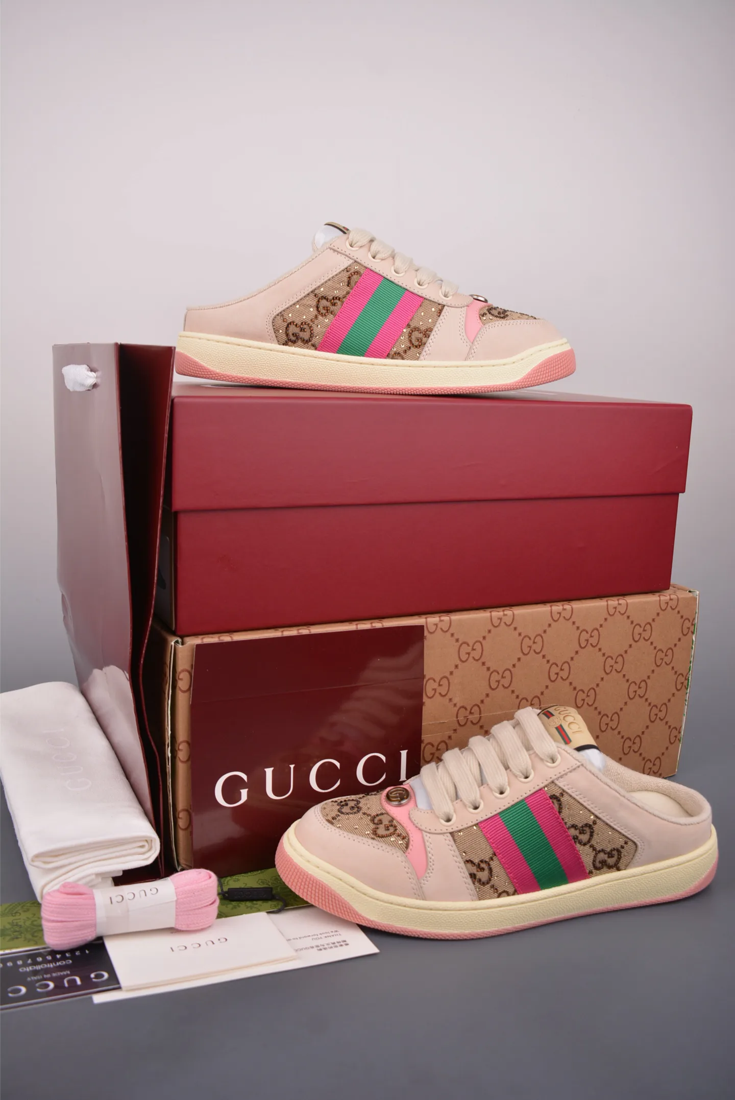 Кроссовки Женские Gucci 12962291