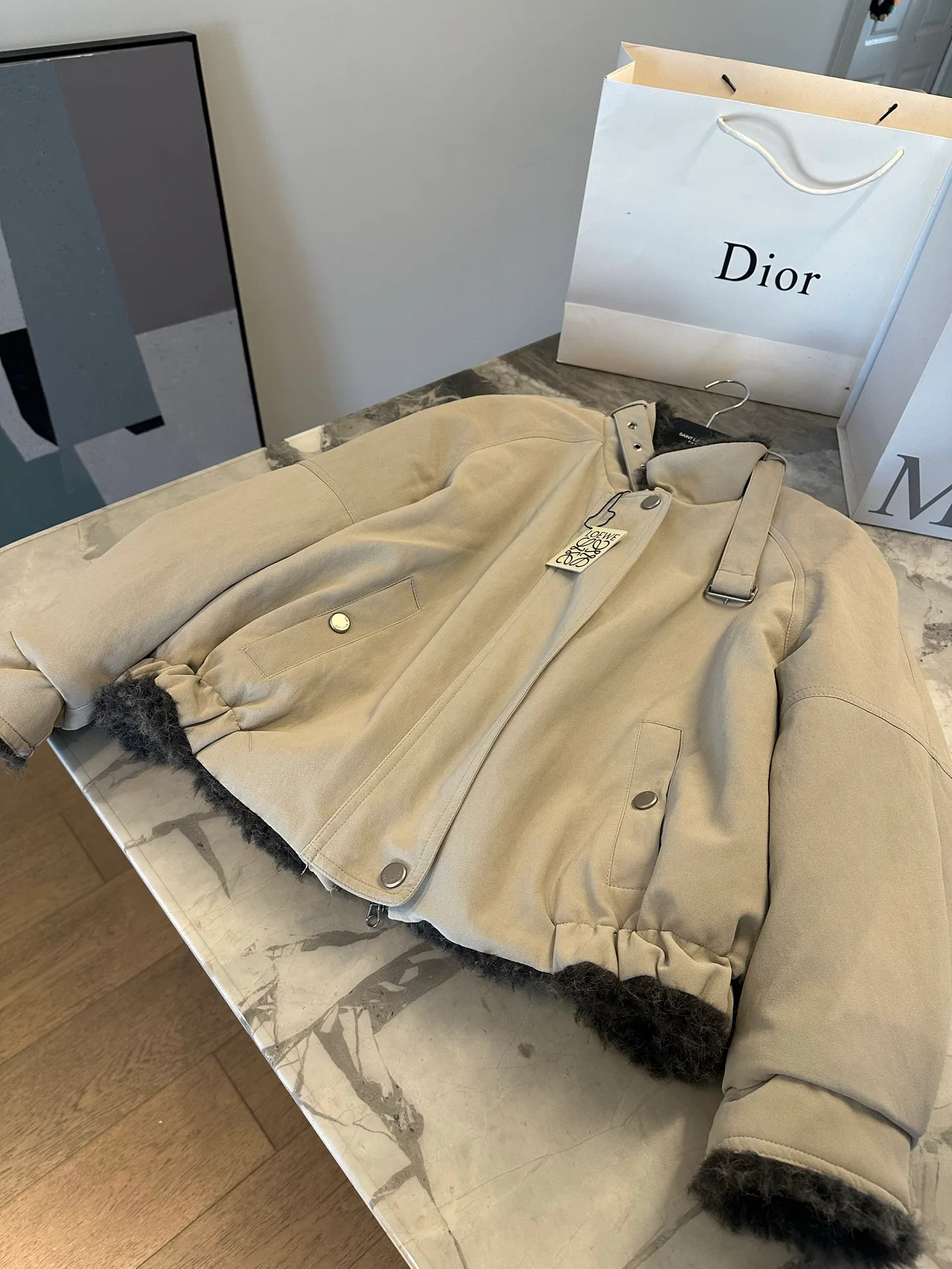 Куртки И Пуховики Женские Loewe 19189521