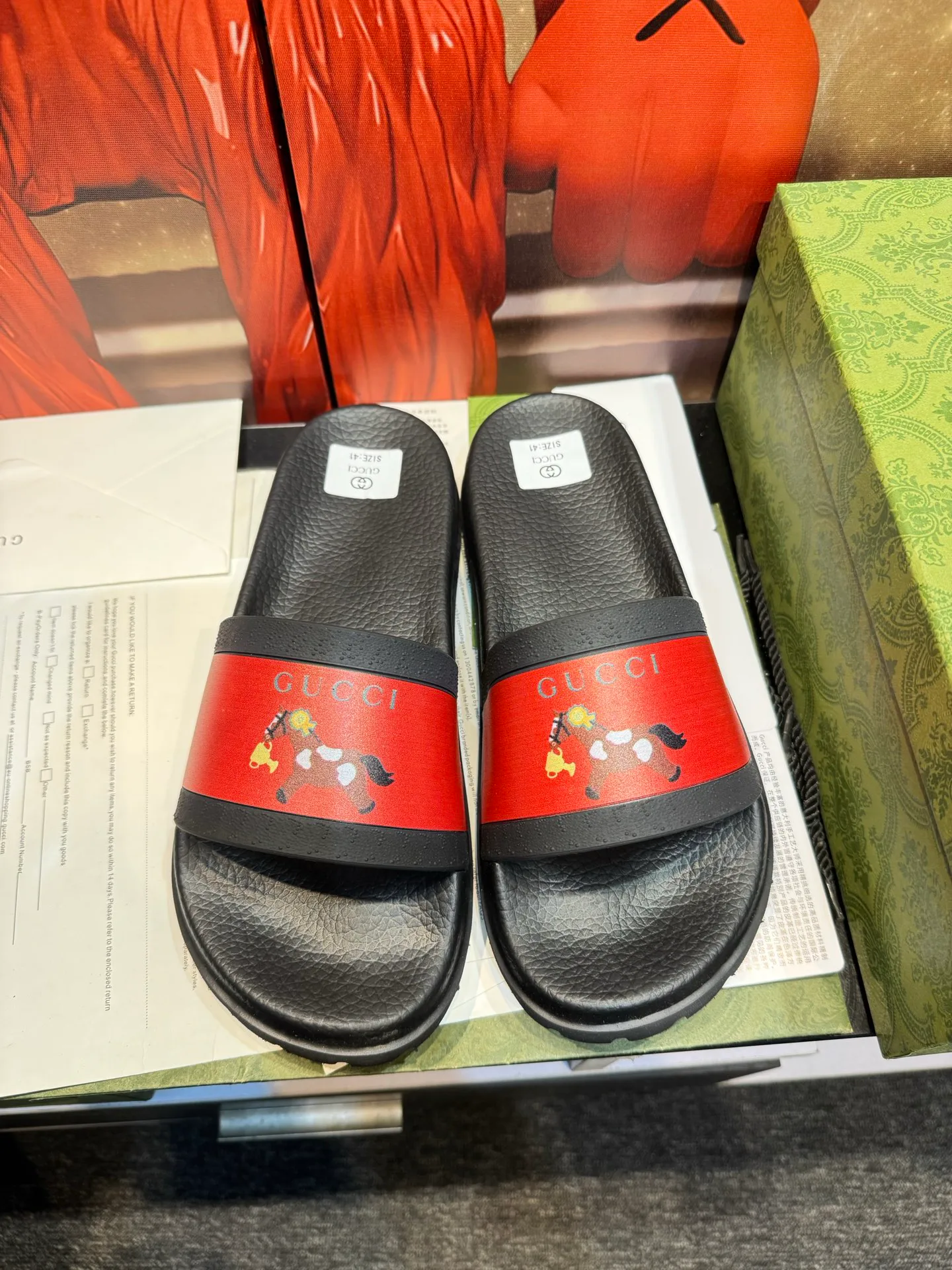 Шлепанцы Женские Gucci 10313882
