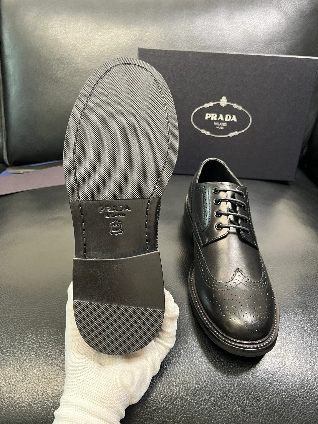 Лоферы И Туфли Мужские Prada 4935210
