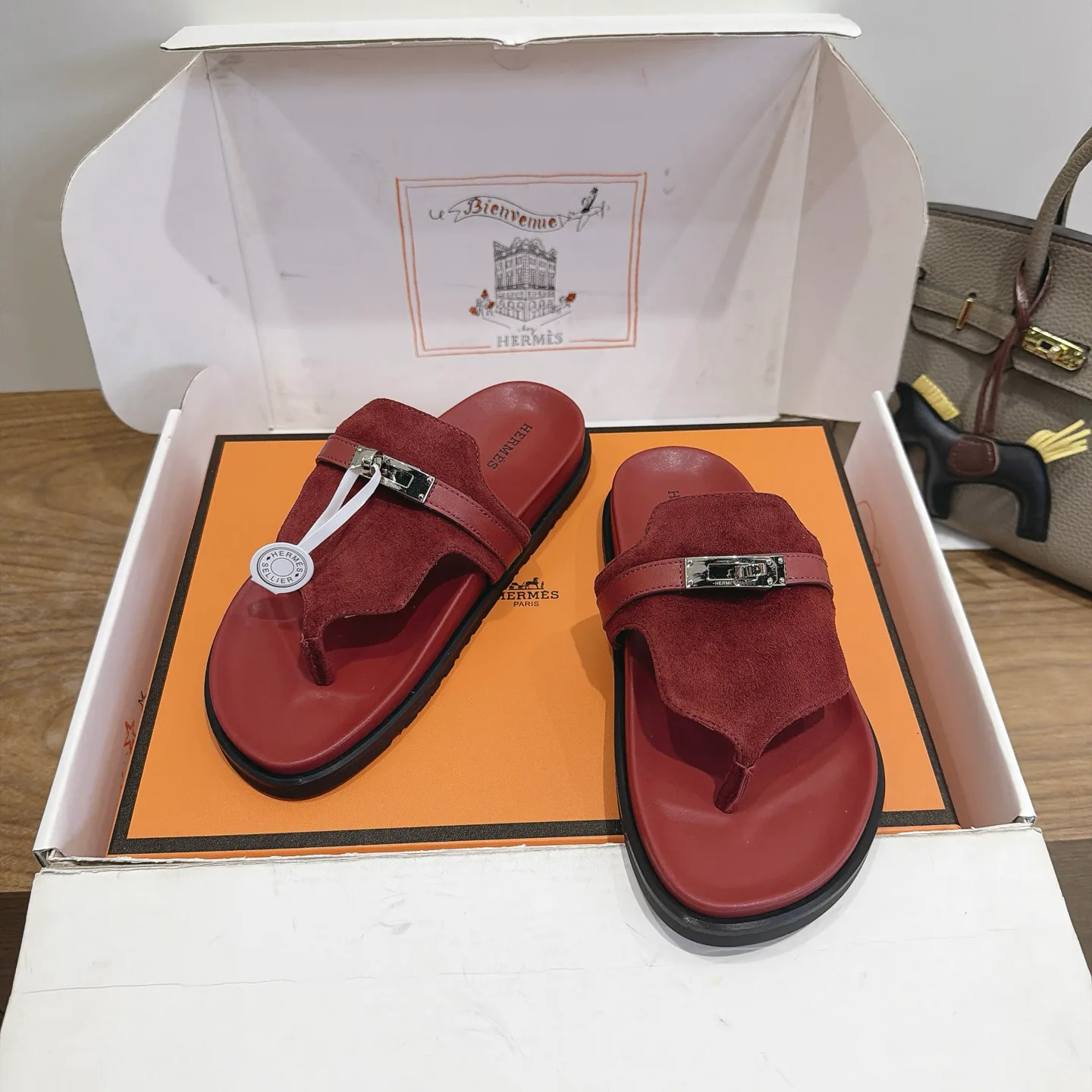Шлепанцы Женские Hermes 17014862