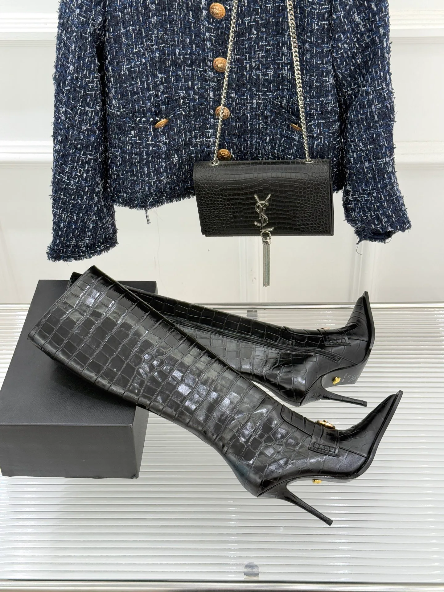 Сапоги Женские Versace 308951