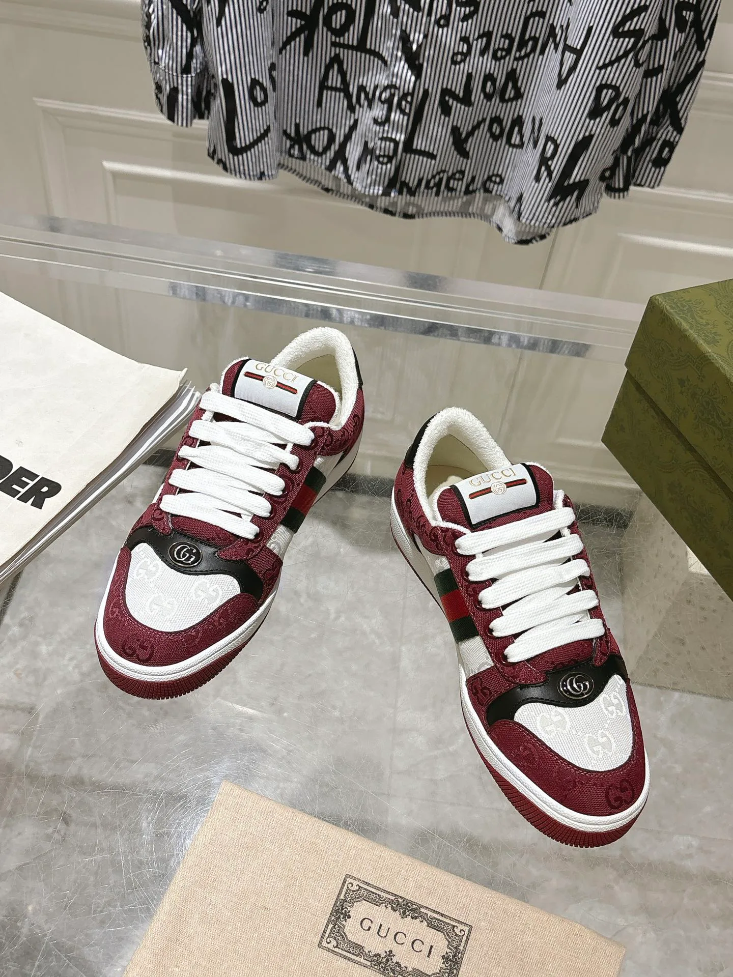 Кроссовки Женские Gucci 14354