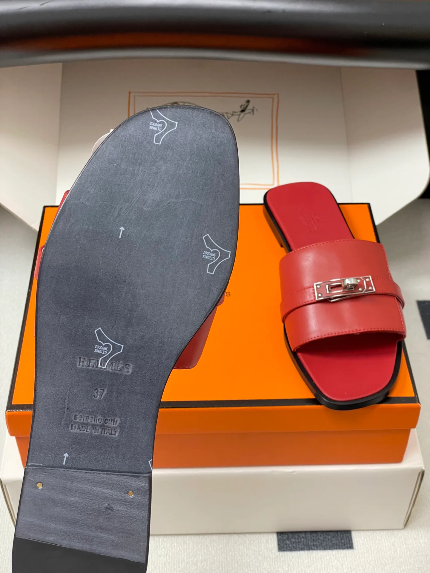 Шлепанцы Женские Hermes 59025