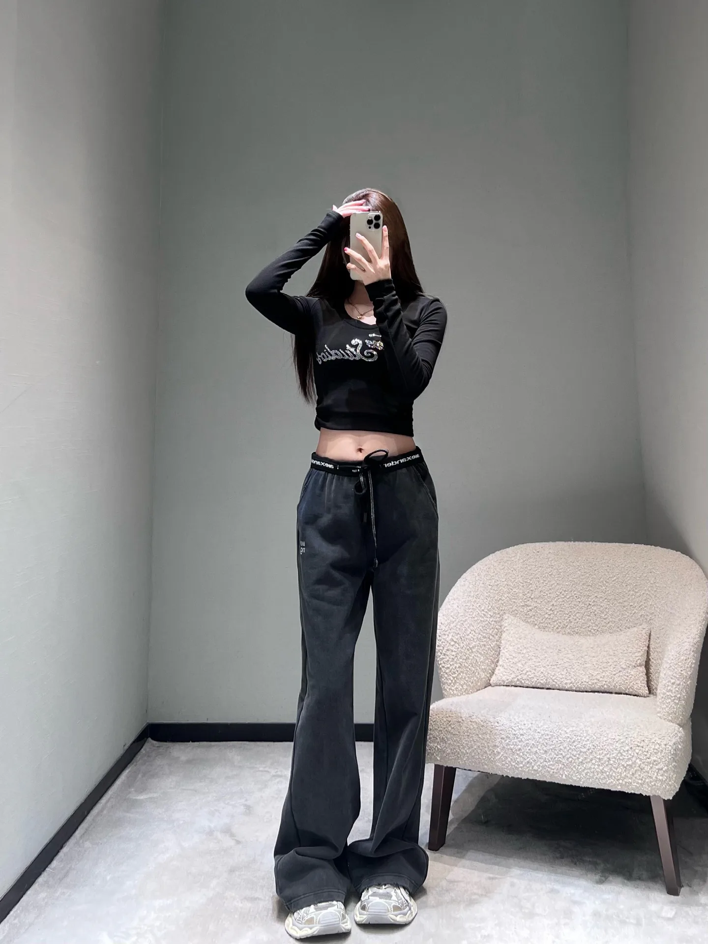 Брюки Женские Alexander Wang 856244