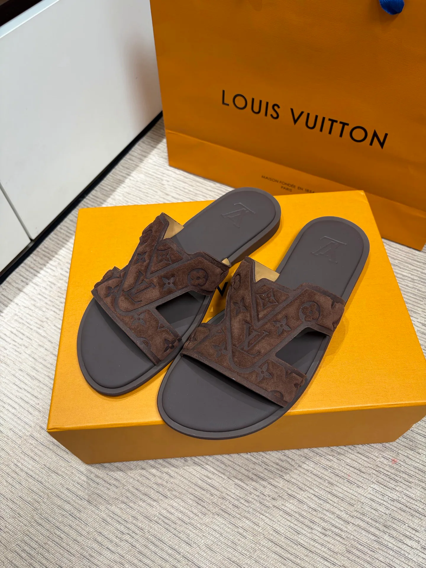 Шлепанцы Мужские Louis Vuitton 12826623