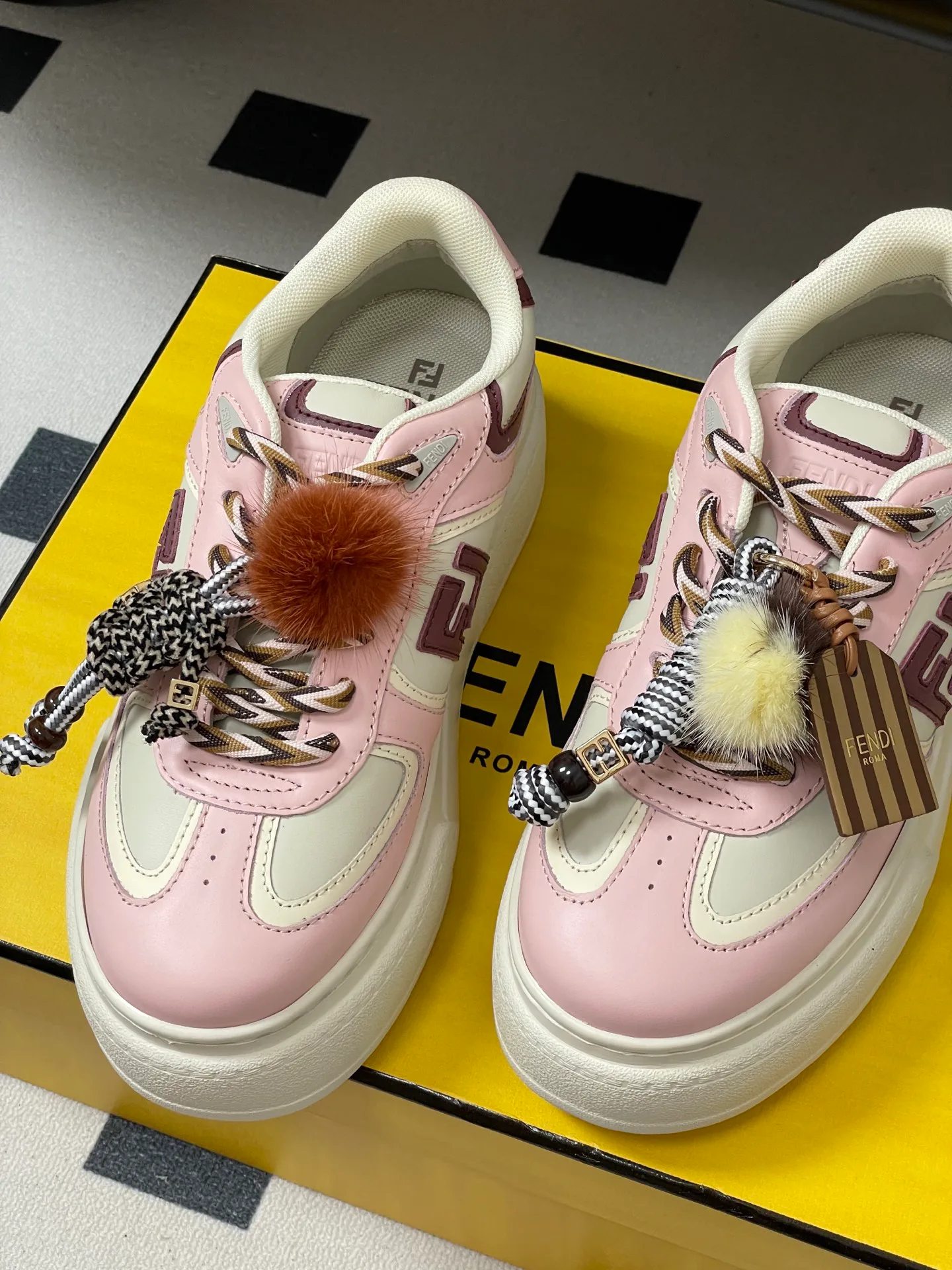 Кеды Женские Fendi 347597