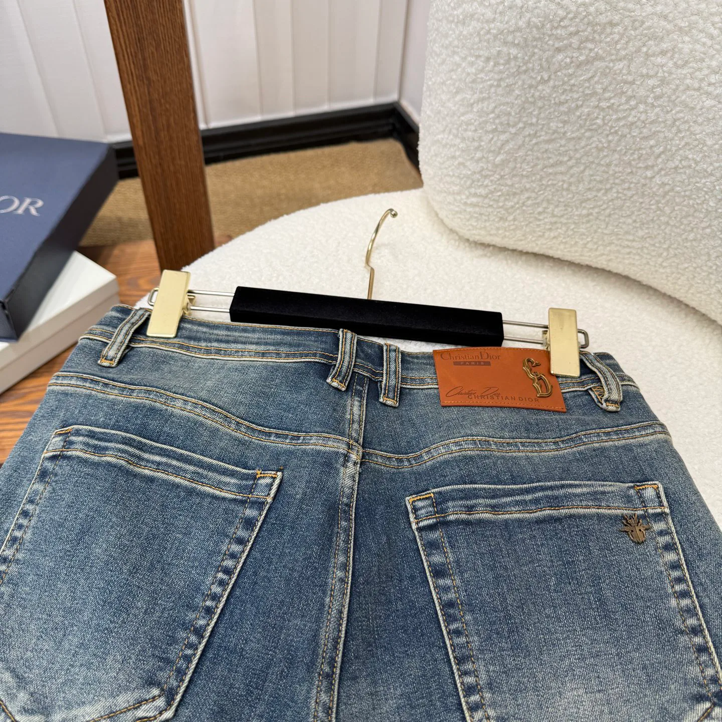 Джинсы Мужские Christian Dior 17940196