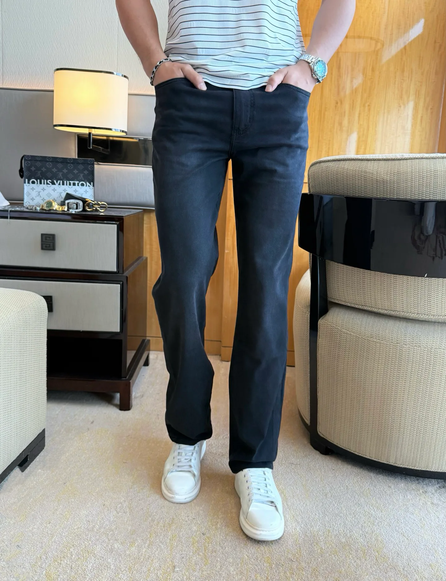 Джинсы Мужские Burberry 13538107