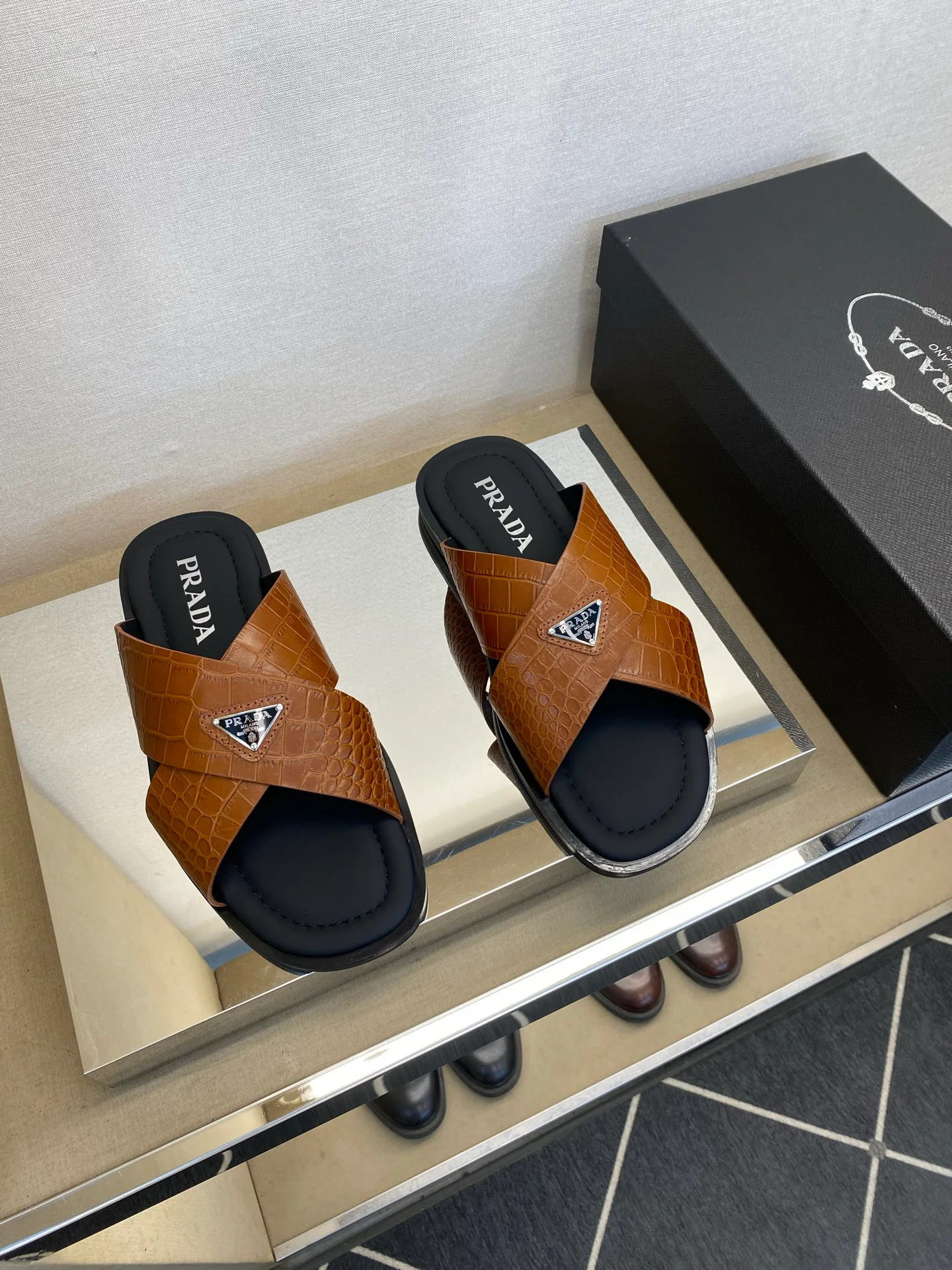 Сандалии Мужские Prada 13440988