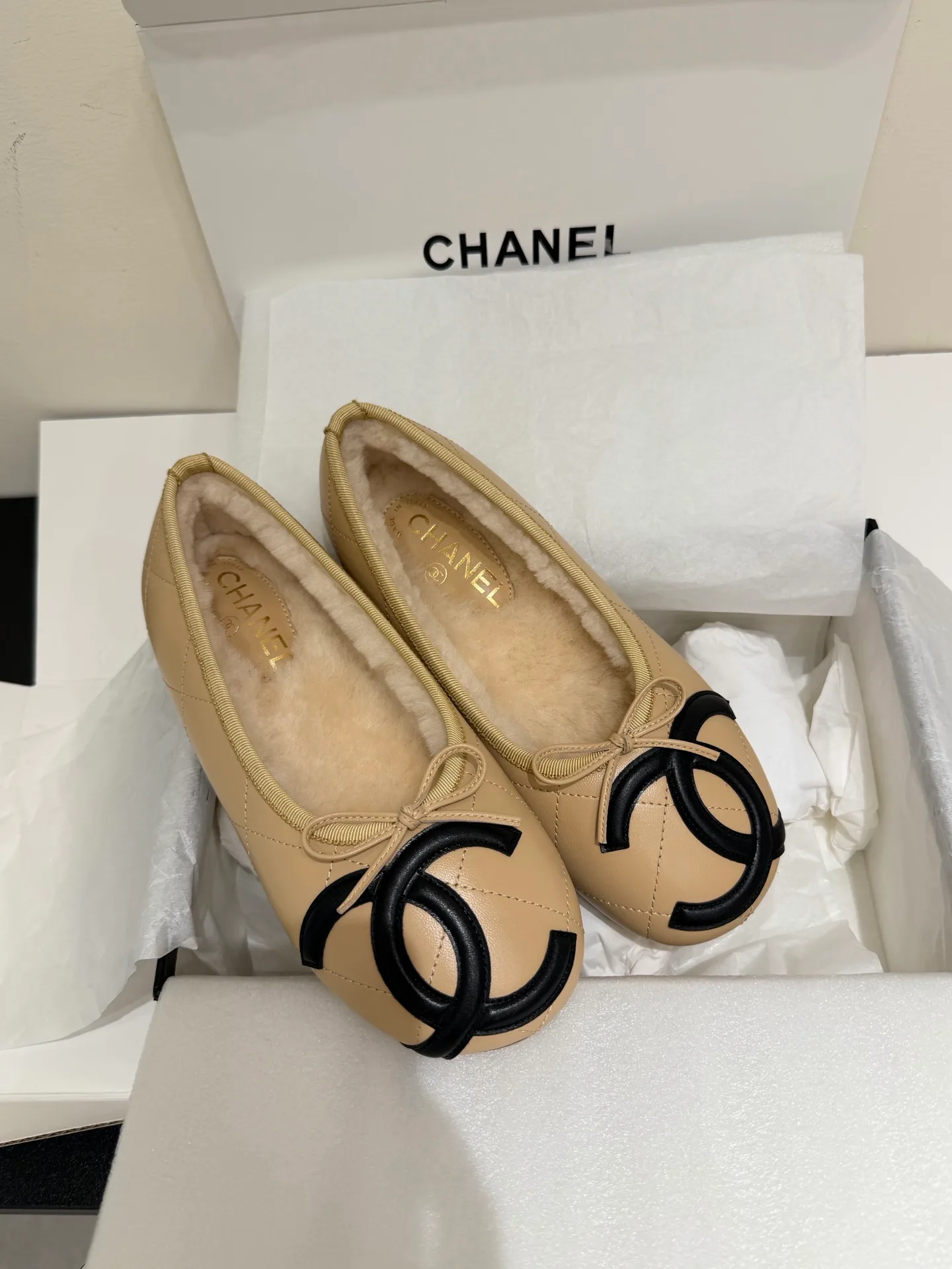 Балетки Женские Chanel 19635694