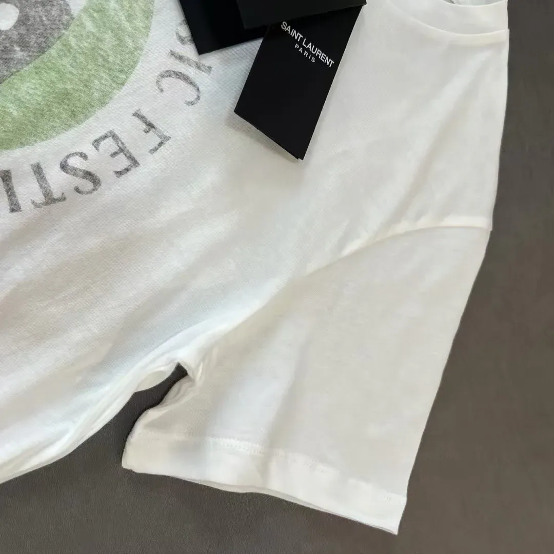 Футболки Женские Saint Laurent 7074