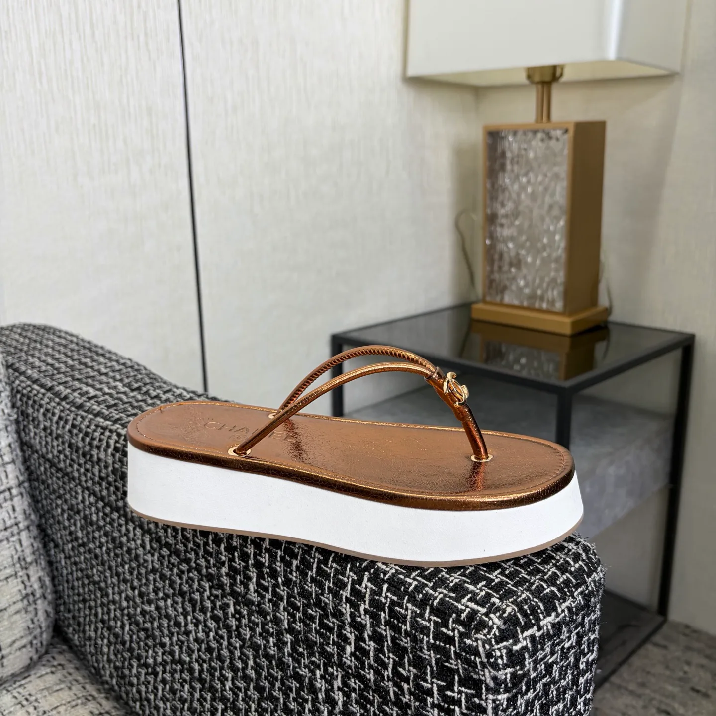 Шлепанцы Женские Chanel 13581892