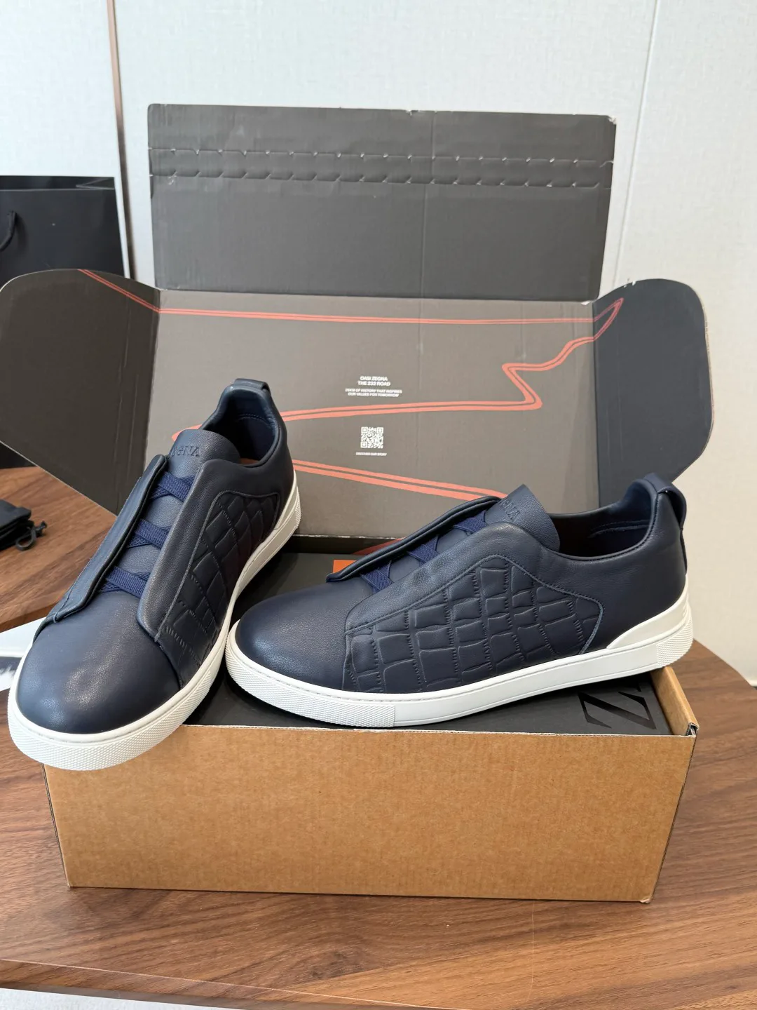 Кроссовки Мужские Zegna 18687677