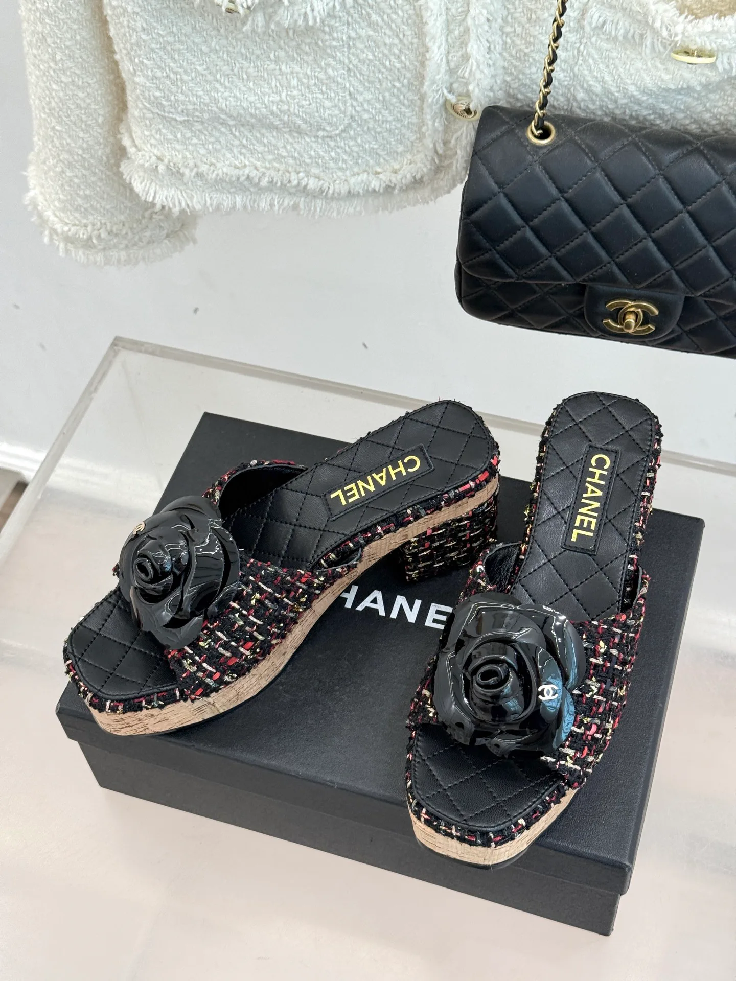 Босоножки Женские Chanel 1262098