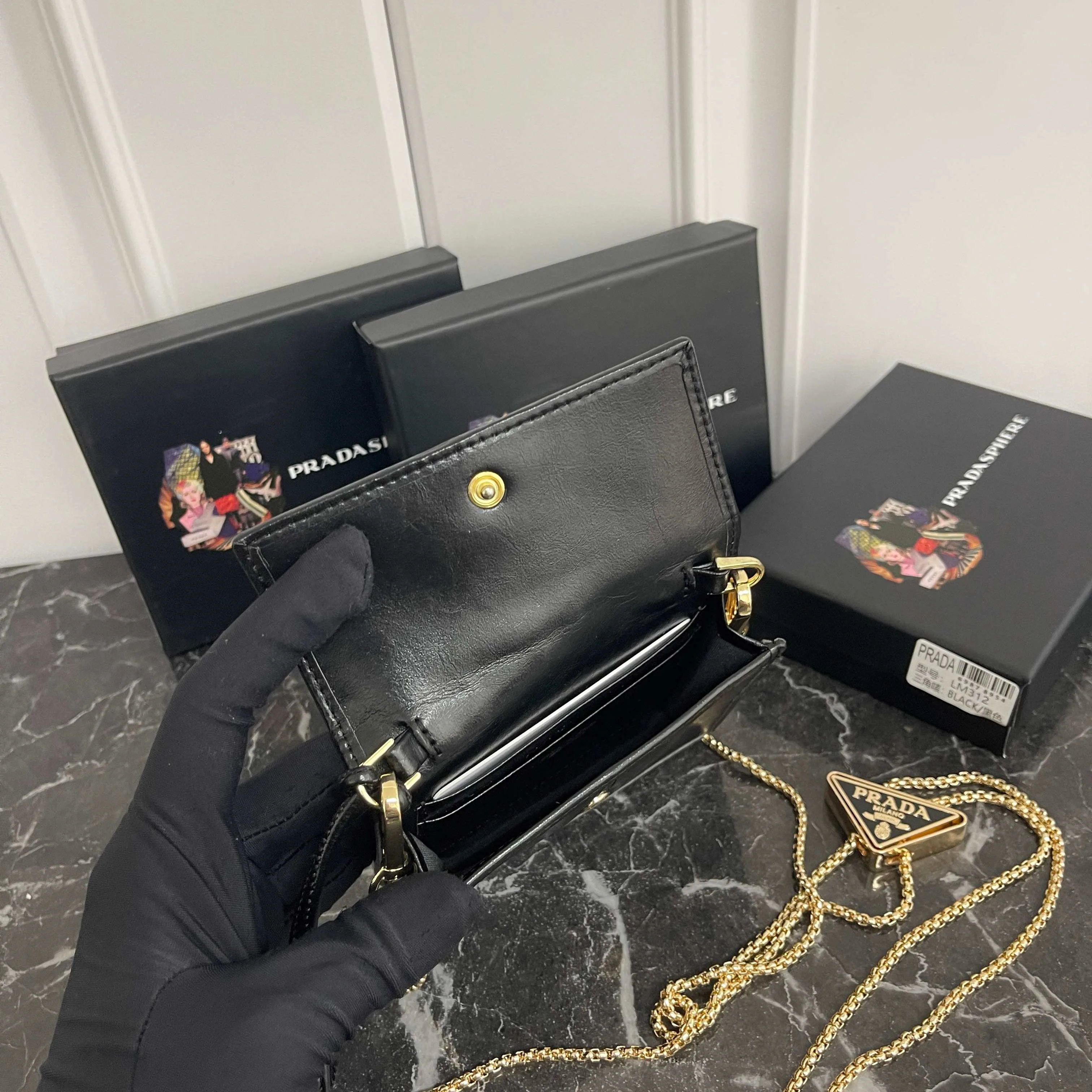 Сумки На Ремне Женские Prada 567112