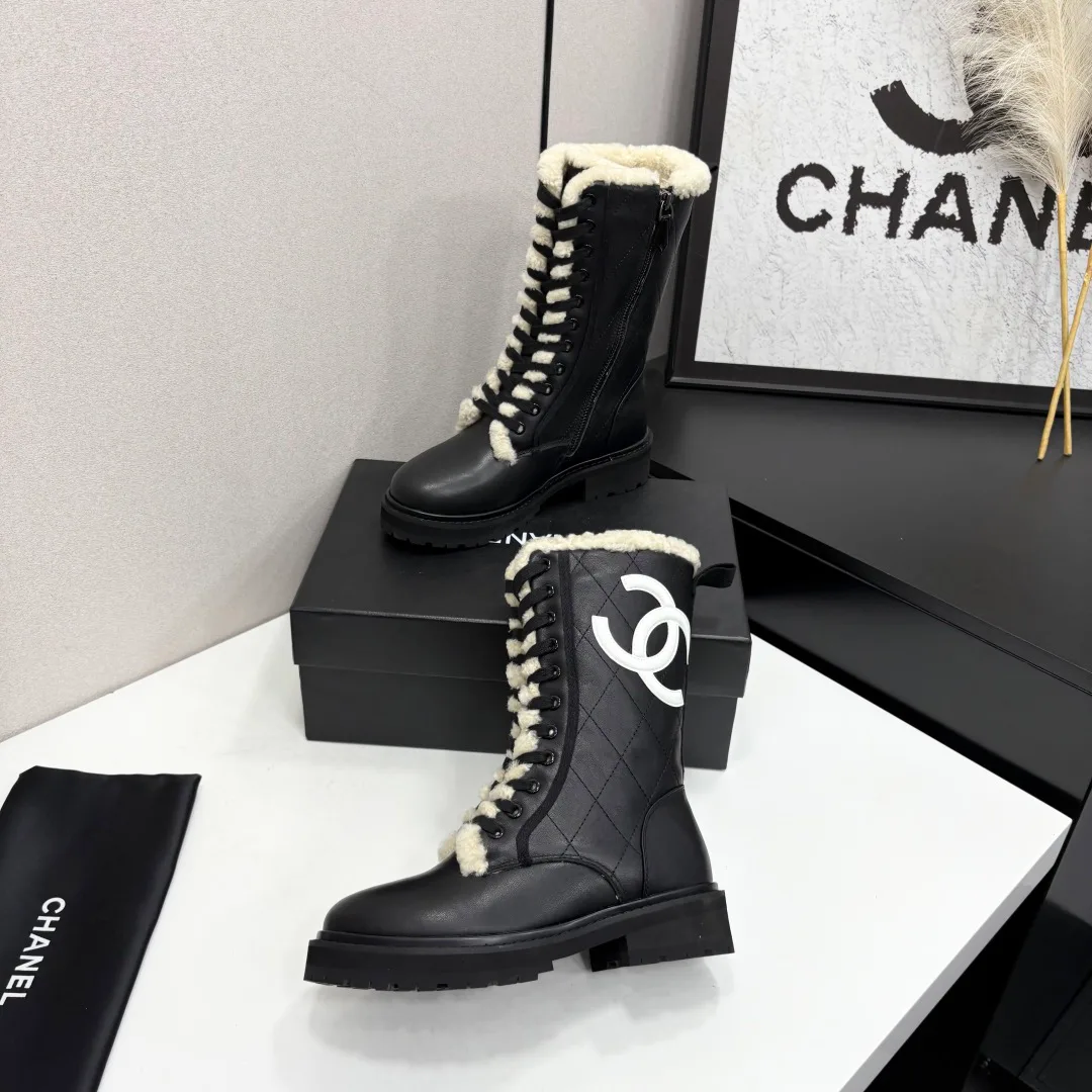 Ботинки Женские Chanel 19646406