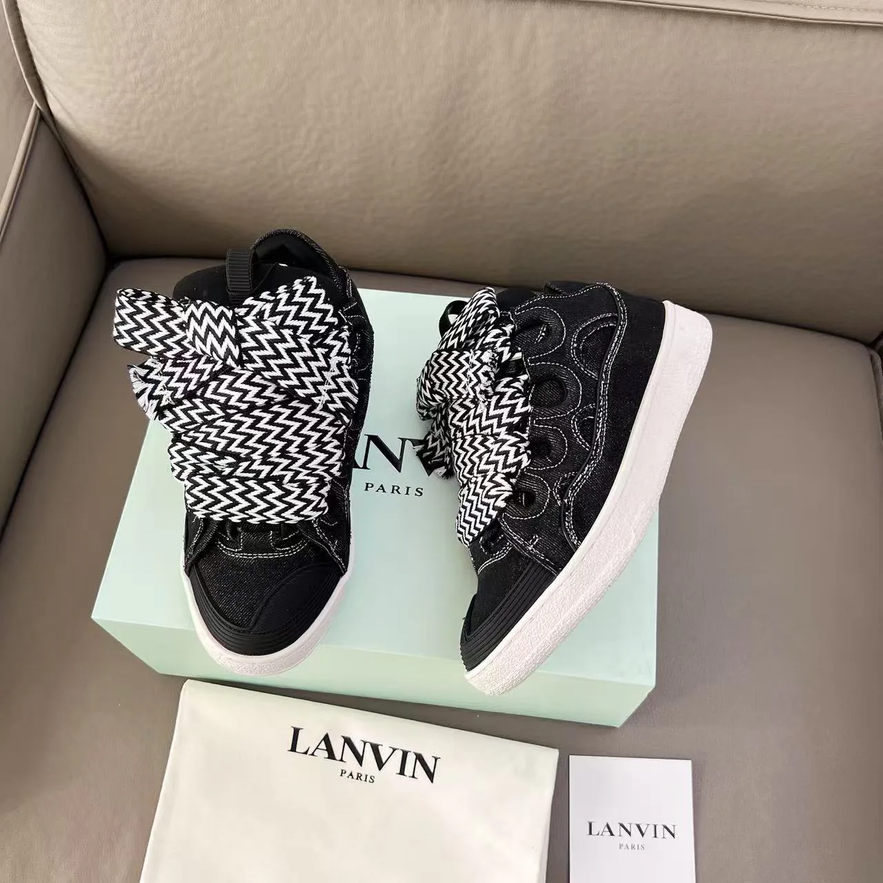Кроссовки Женские Lanvin 473414