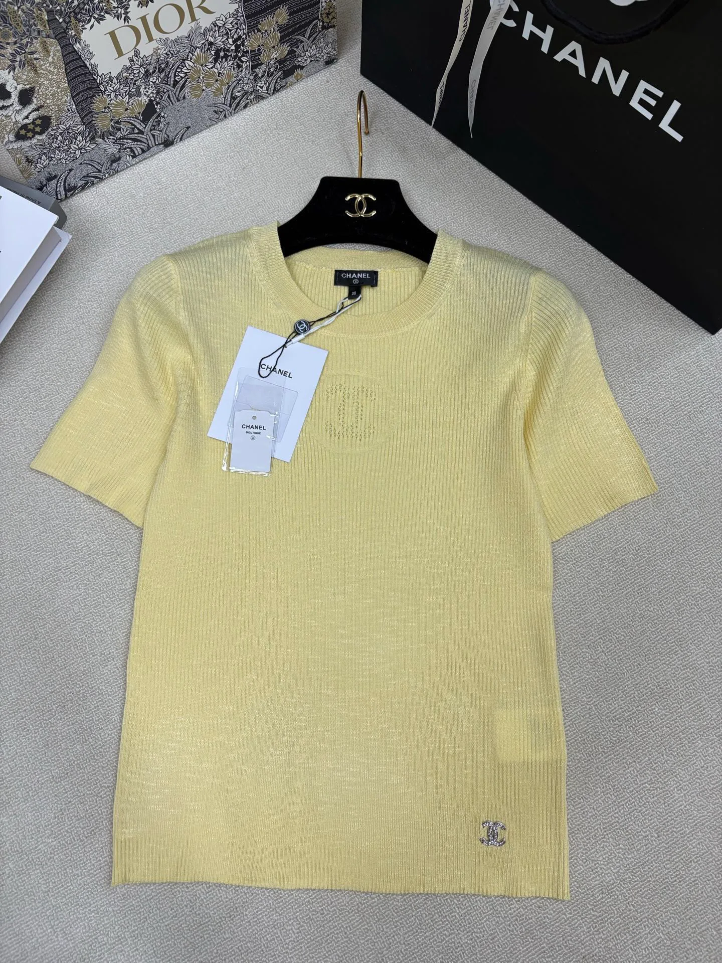 Футболки Женские Chanel 12685163