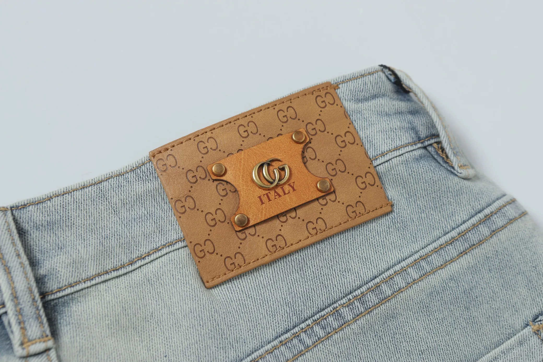 Джинсы Мужские Gucci 23596