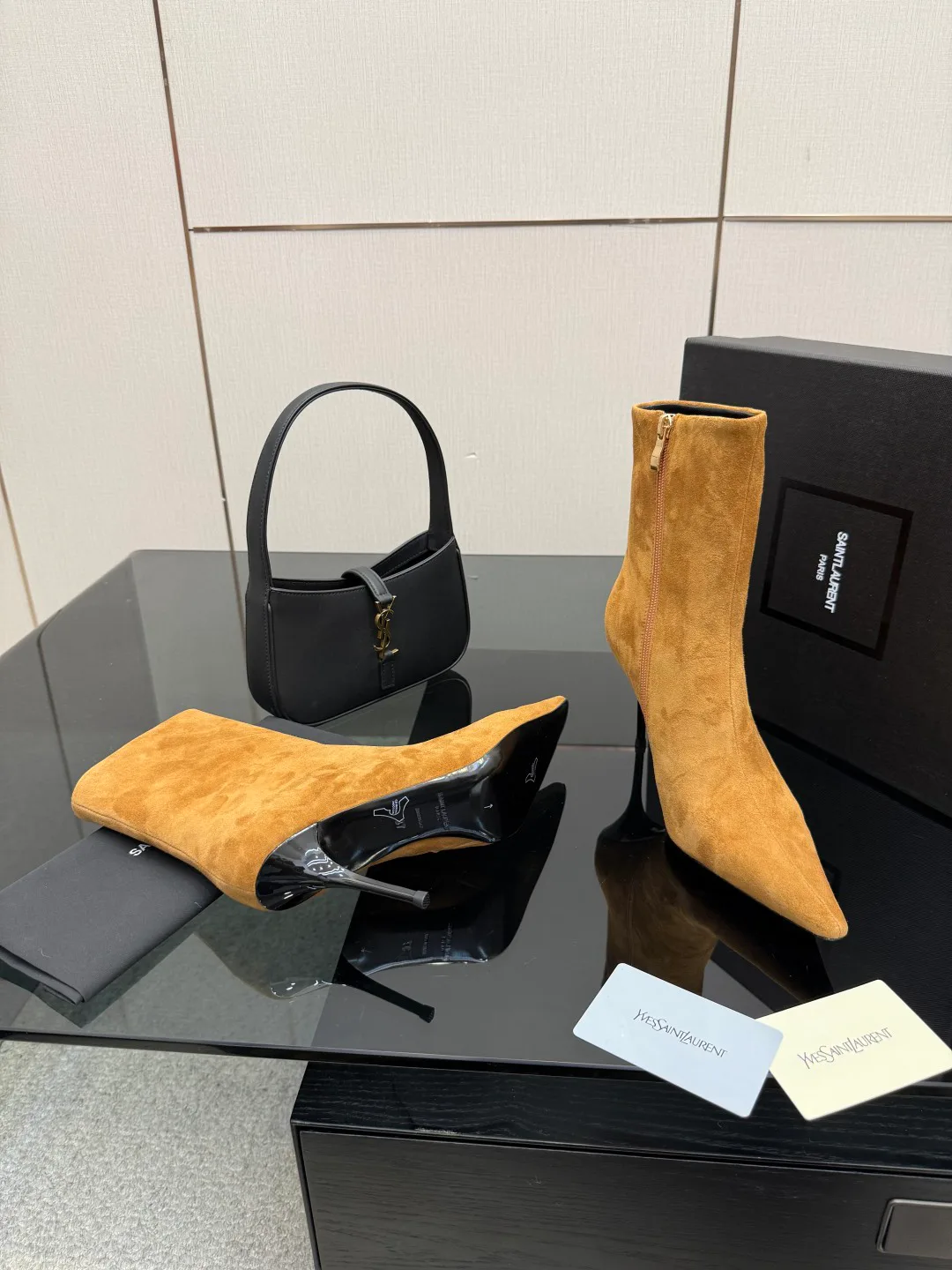 Ботильоны Женские Saint Laurent 389168