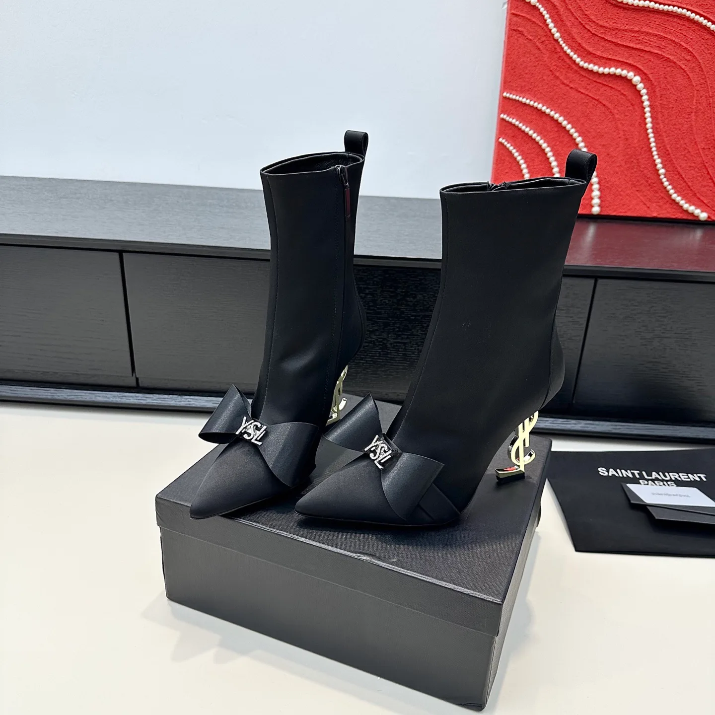 Ботильоны Женские Saint Laurent 18676689