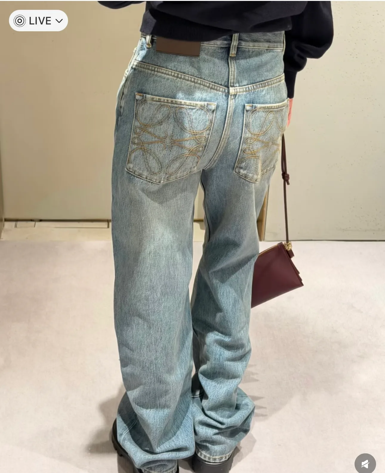 Джинсы Женские Loewe 10064830