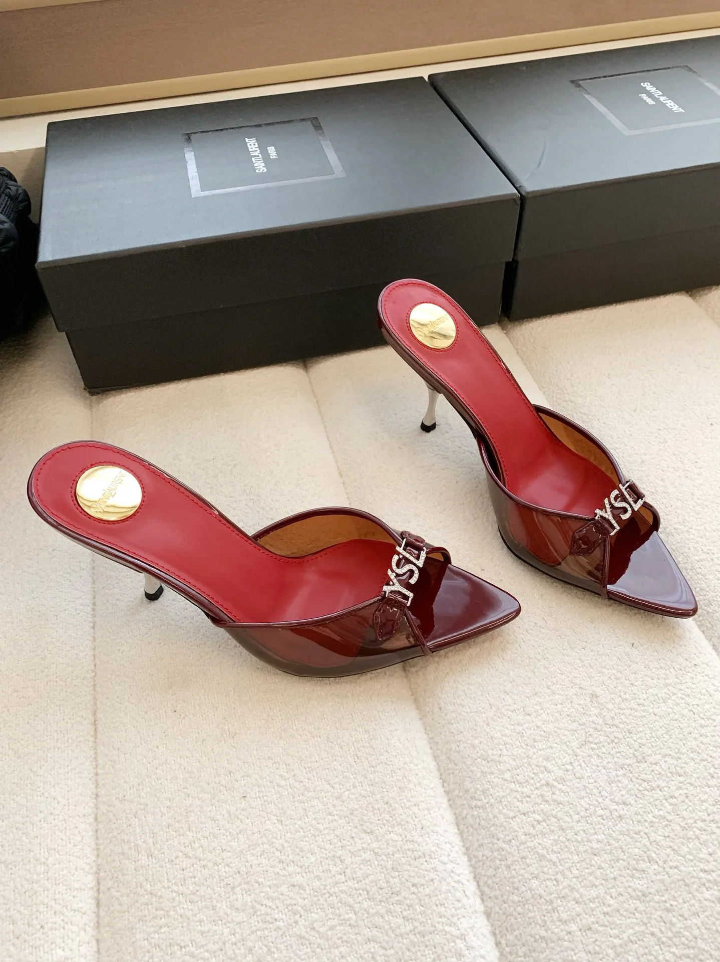 Мюли И Сабо Женские Saint Laurent 17371770