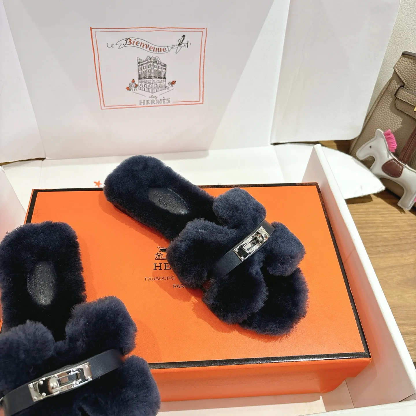 Тапочки Женские Hermes 4500887