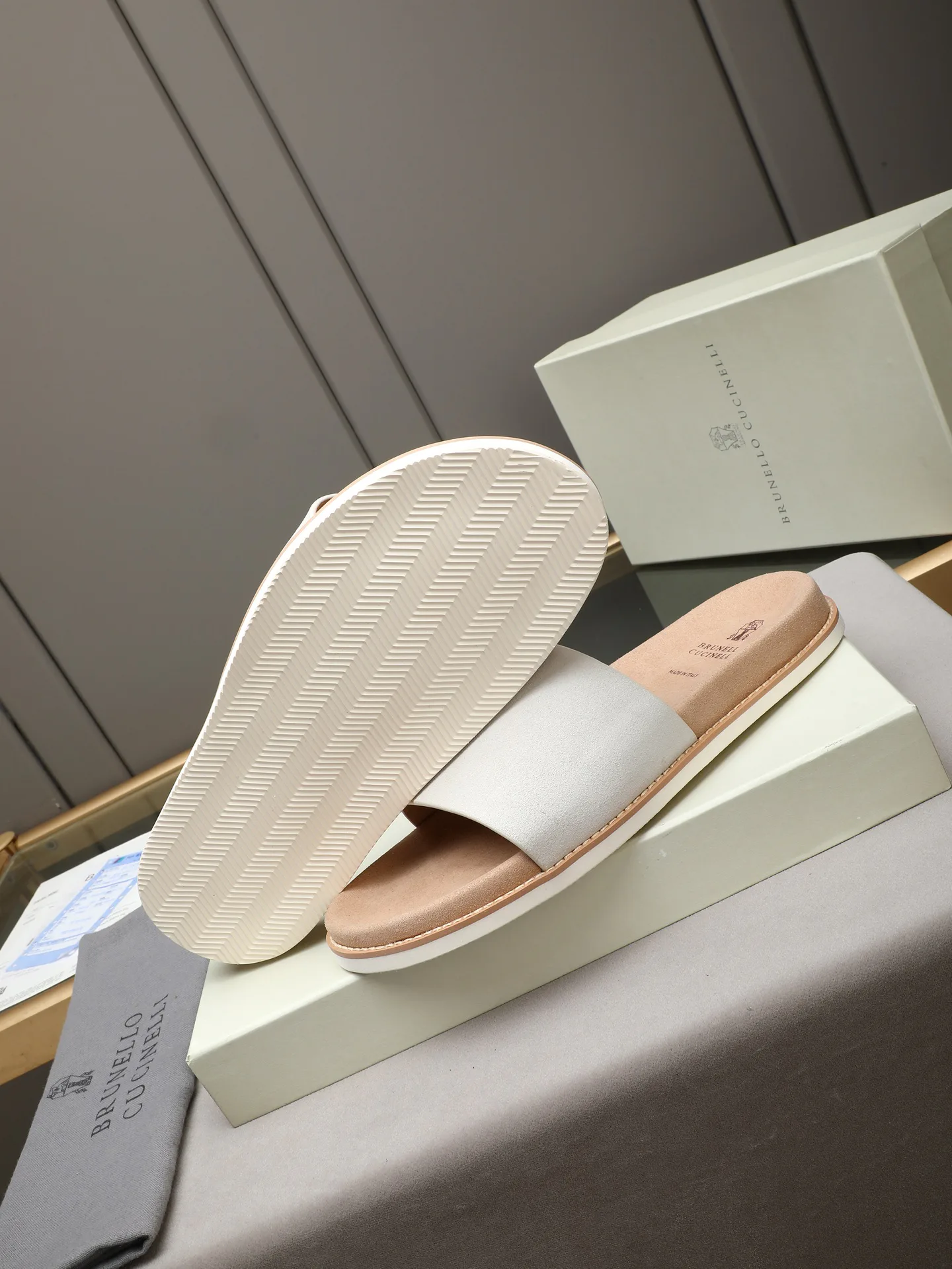 Шлепанцы Мужские Brunello Cucinelli 5933202