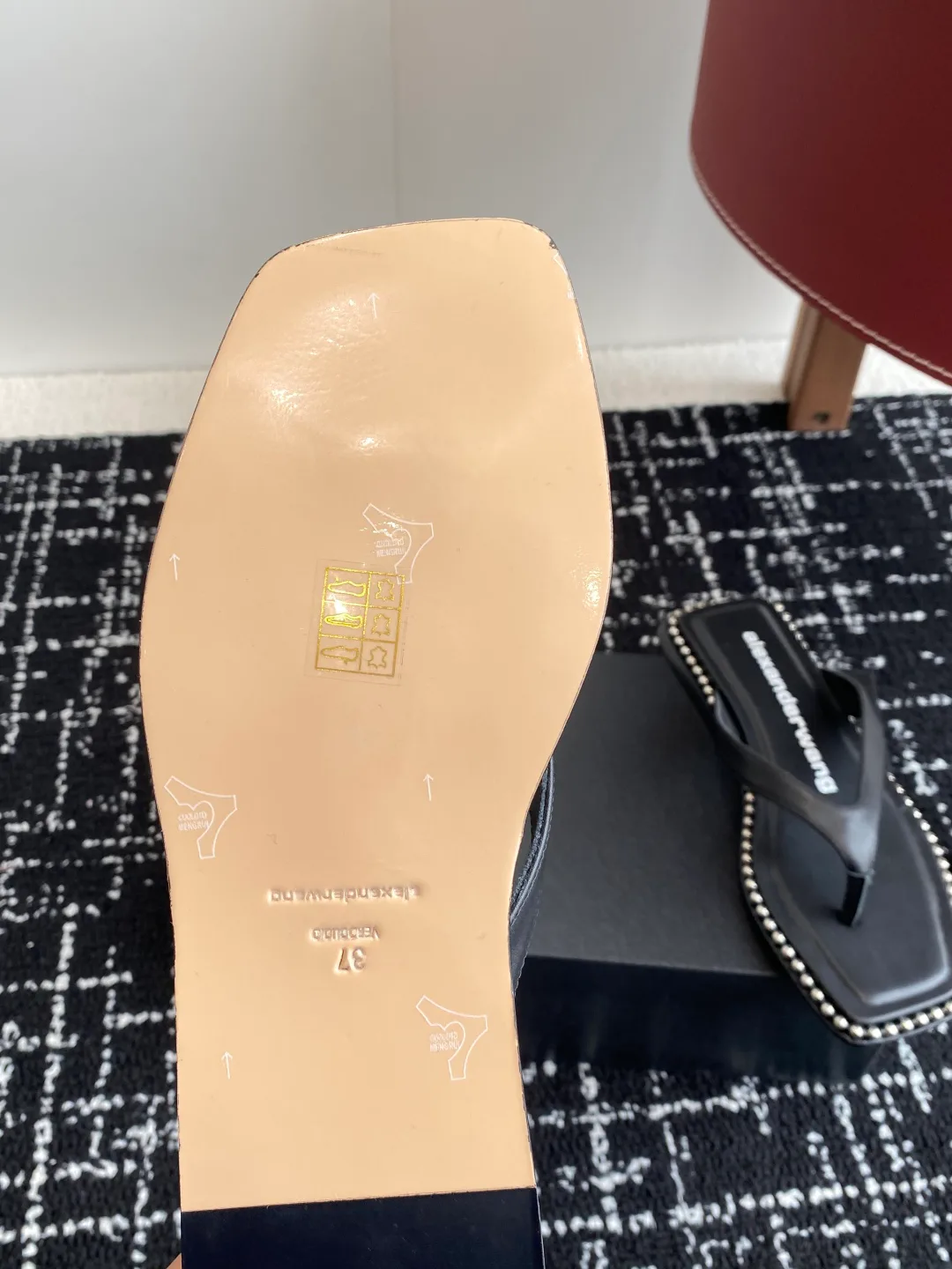 Шлепанцы Женские Alexander Wang 11173