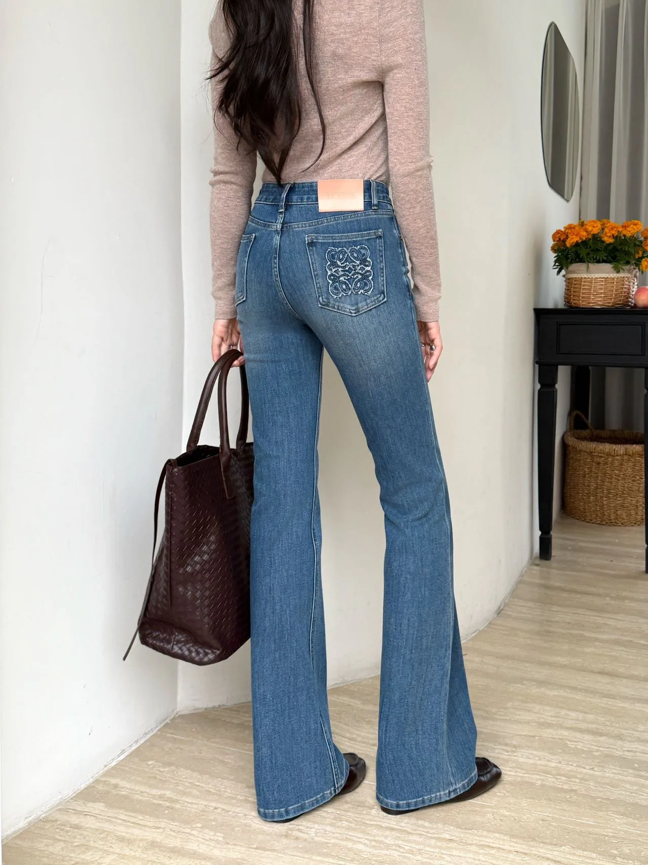 Джинсы Женские Loewe 1531558