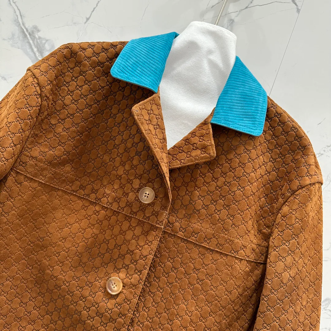 Кожаные Куртки И Дублёнки Женские Gucci 56254