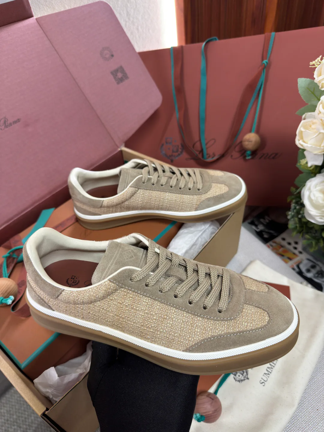 Кроссовки Женские Loro Piana 92466