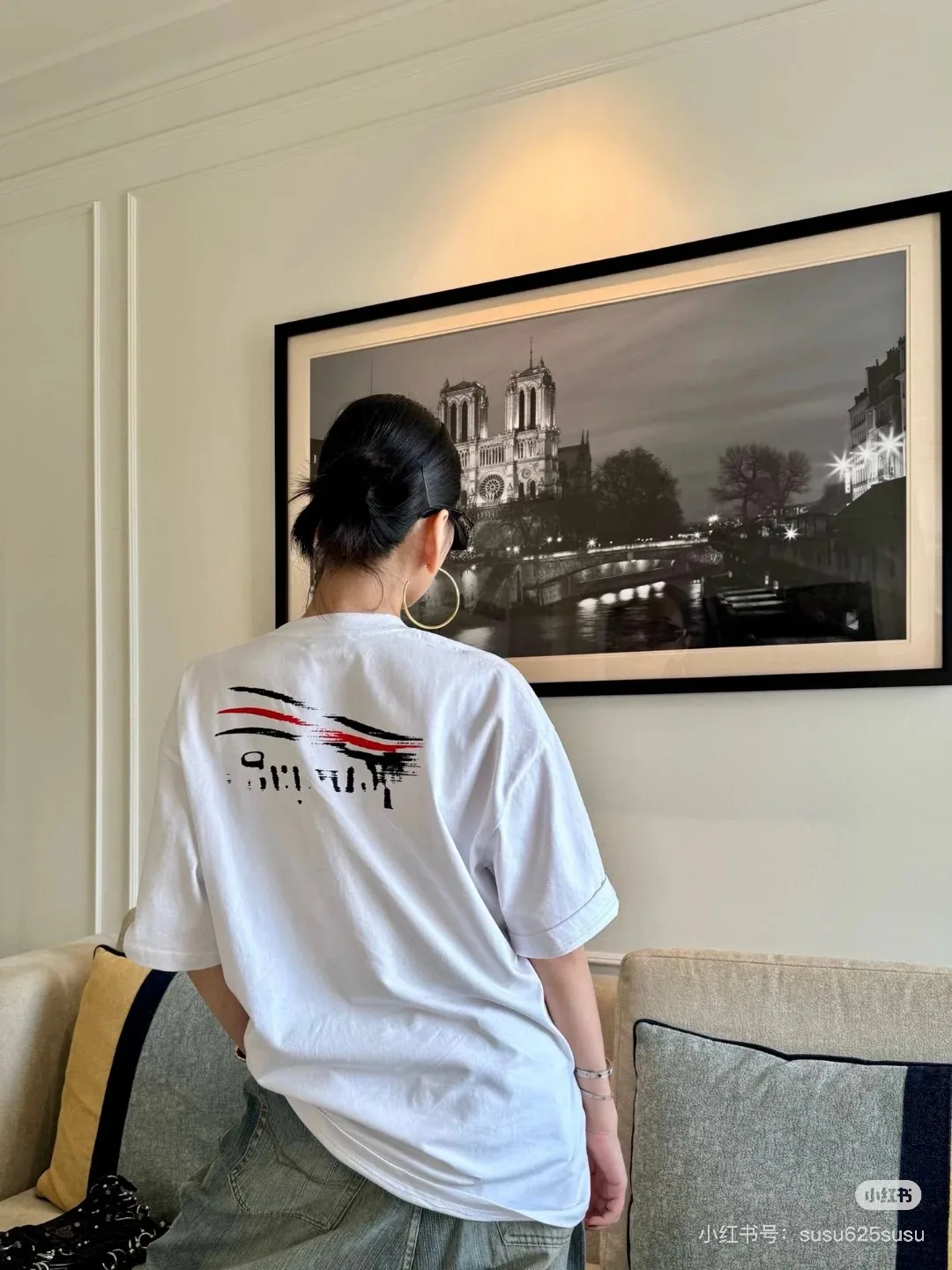 Футболки Женские Balenciaga 36120