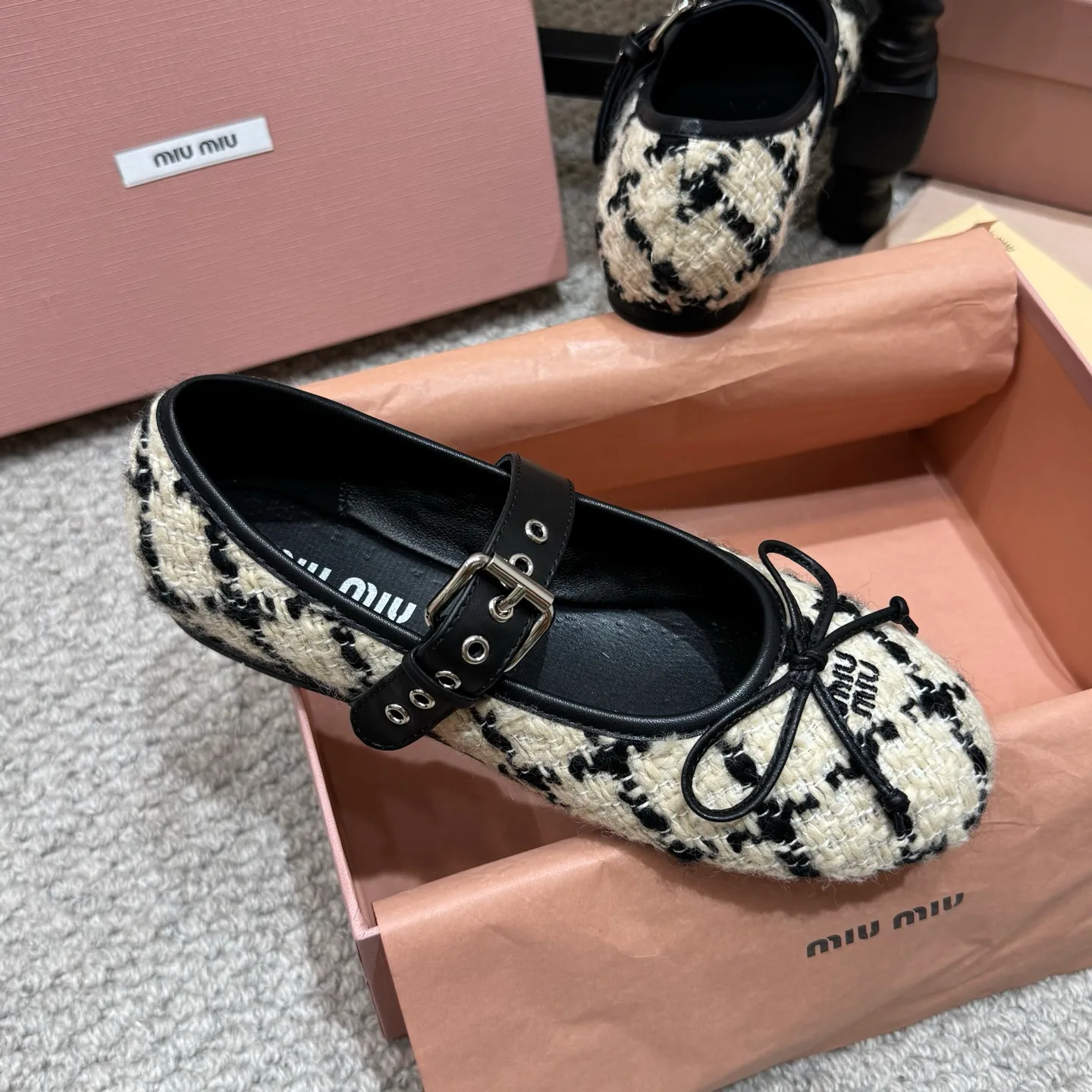 Балетки Женские Miu Miu 18676040