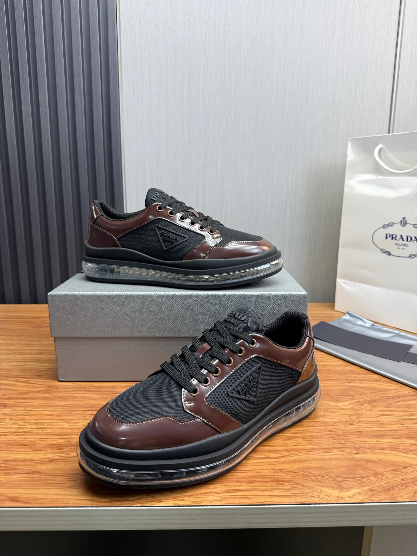 Кроссовки Мужские Prada 12725482