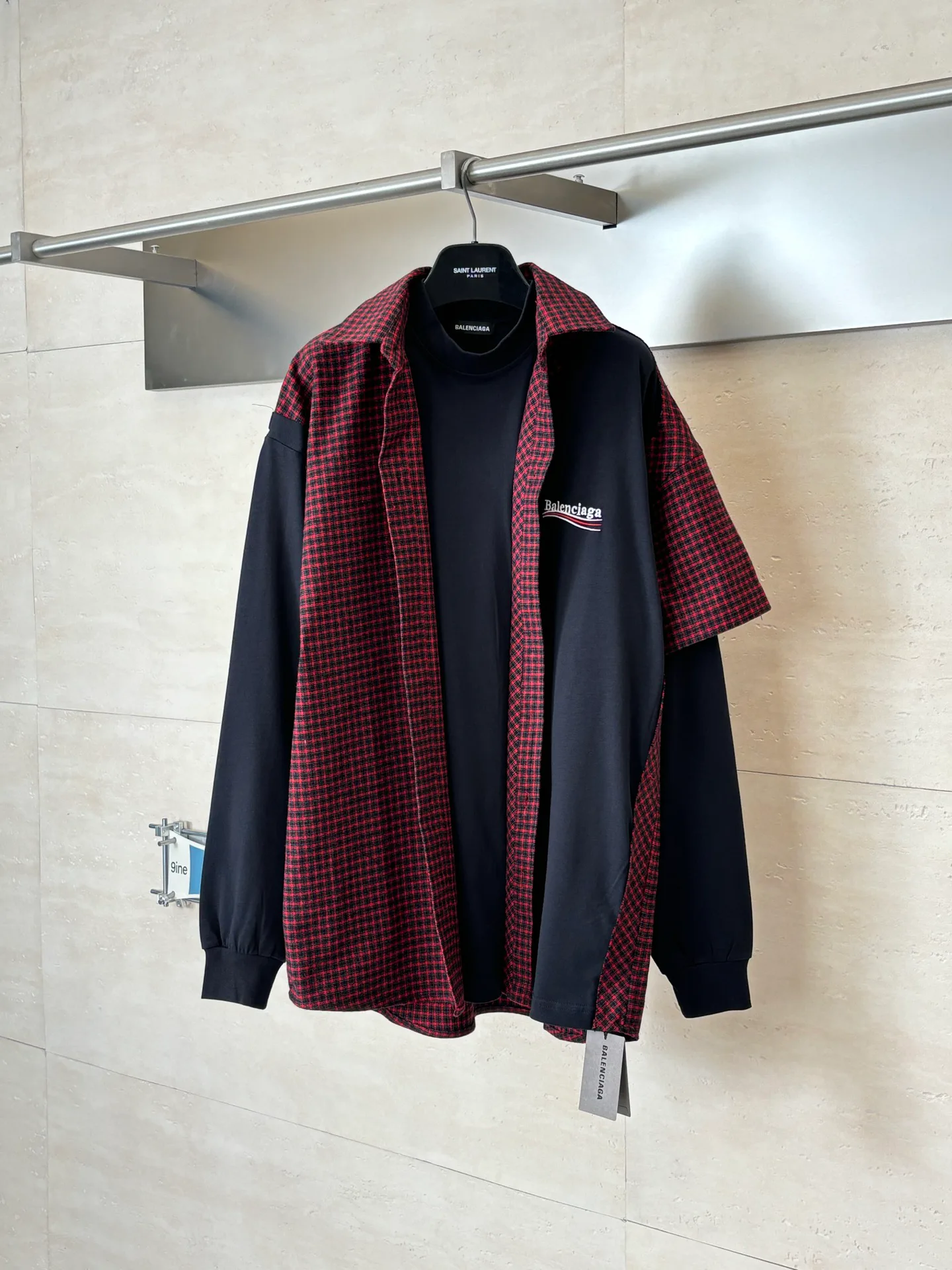 Рубашки Мужские Balenciaga 10497904