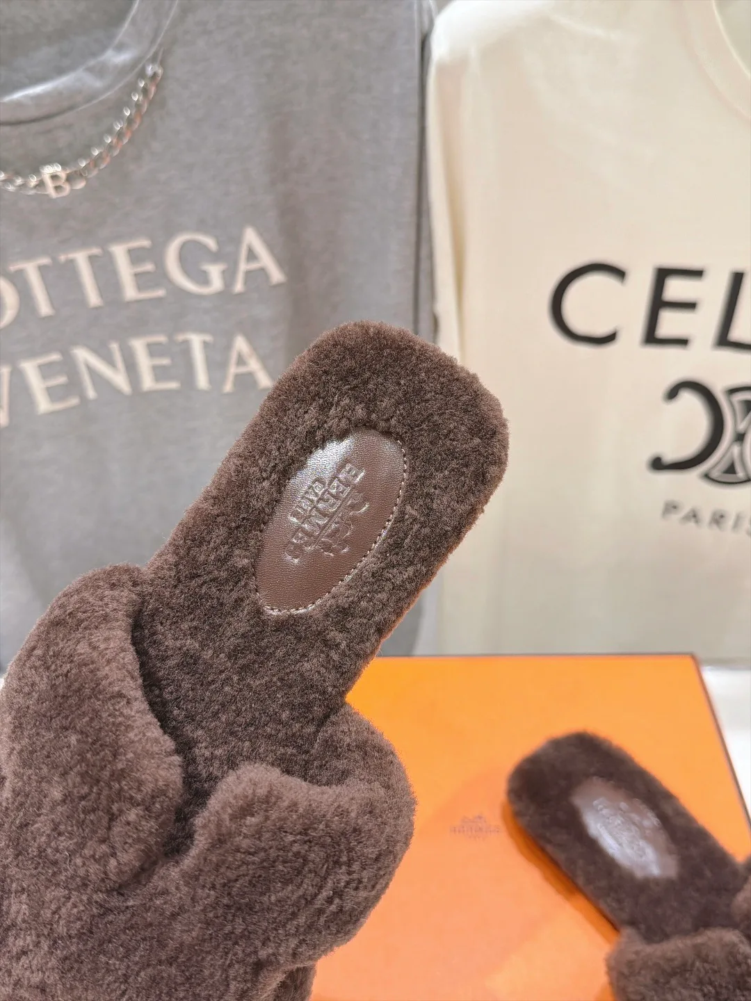 Тапочки Женские Hermes 18034204