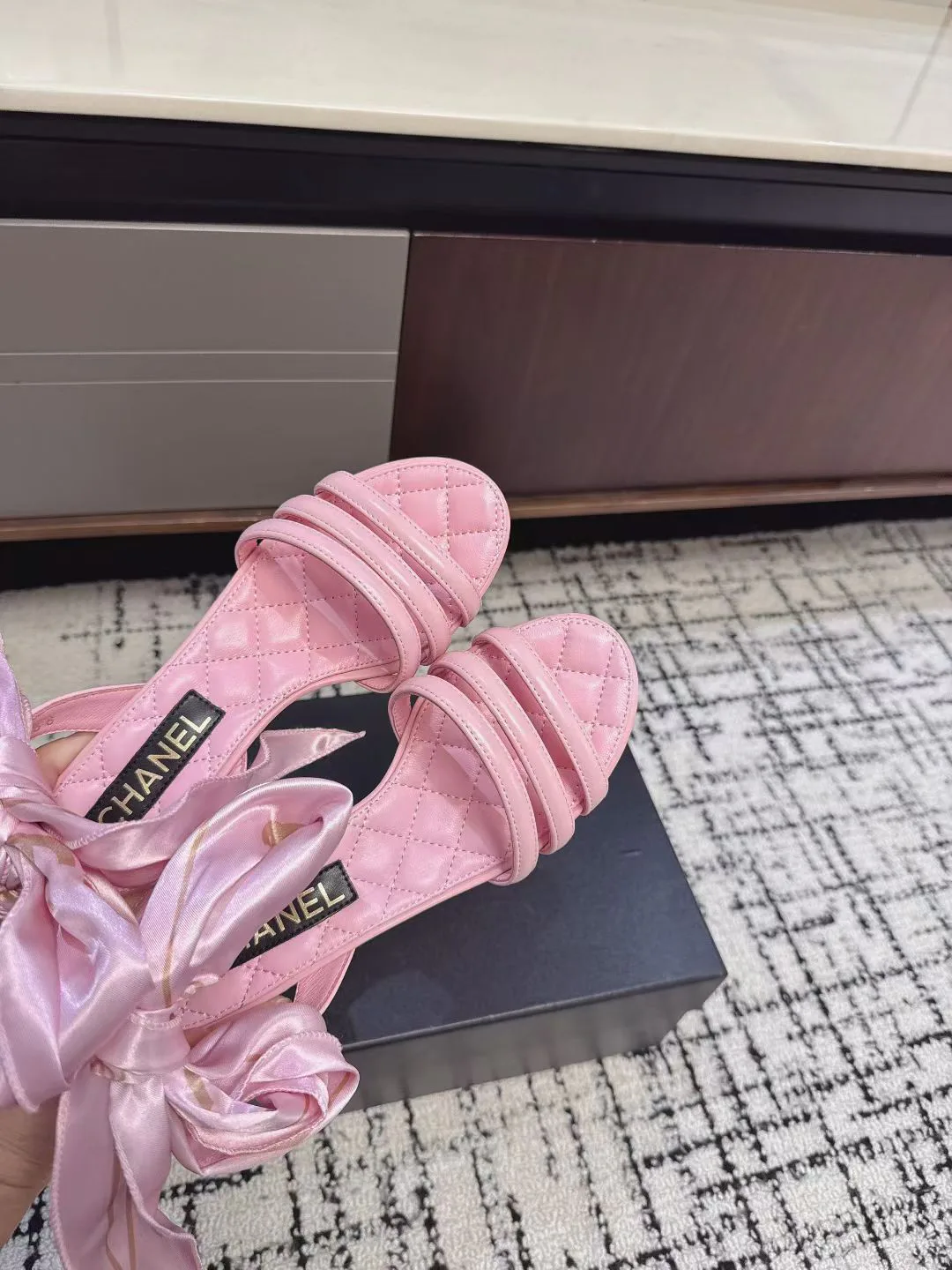 Сандалии Женские Chanel 496253